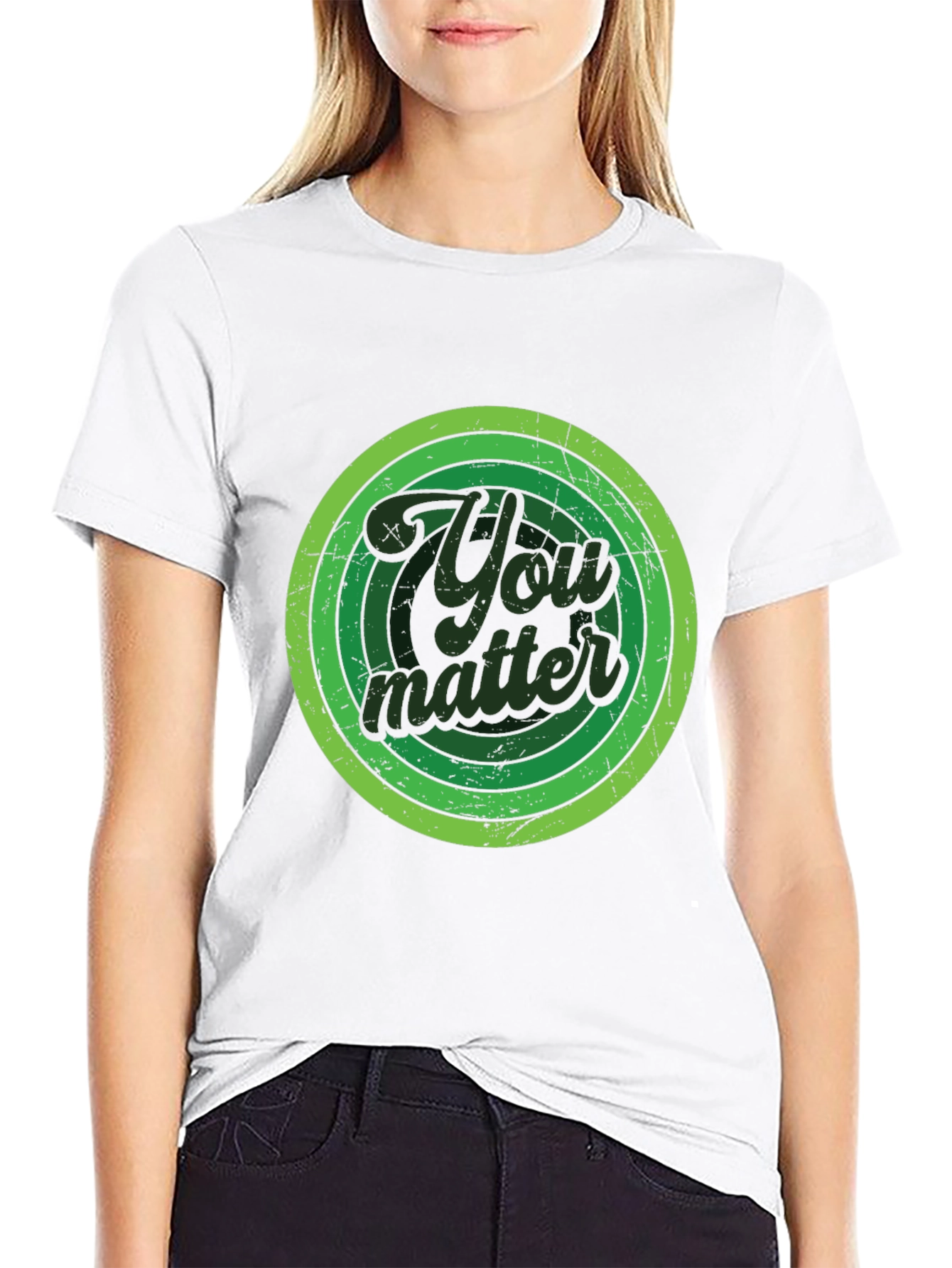 You Matter Retro Graphic T-Shirt