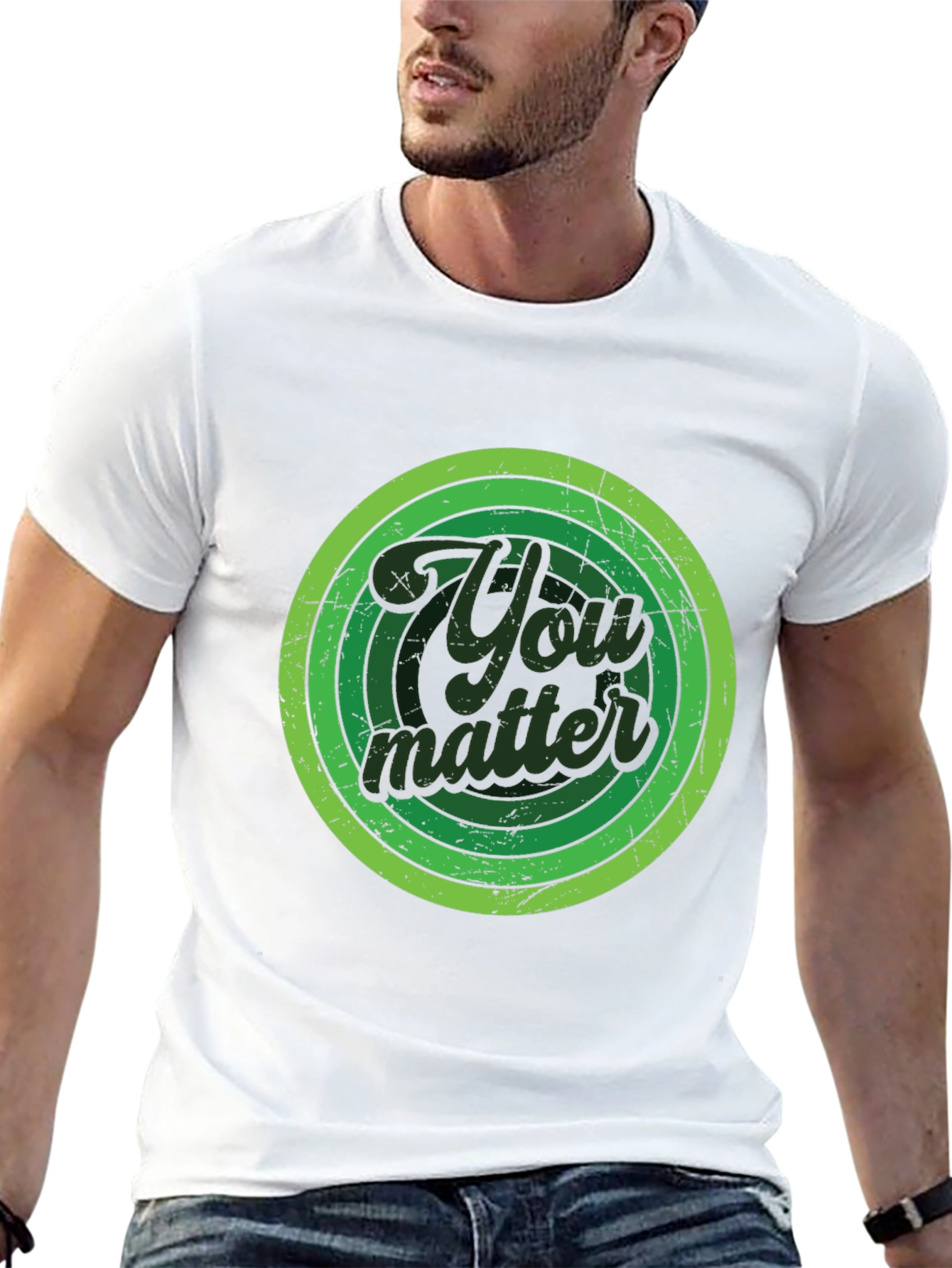 You Matter Retro Graphic T-Shirt