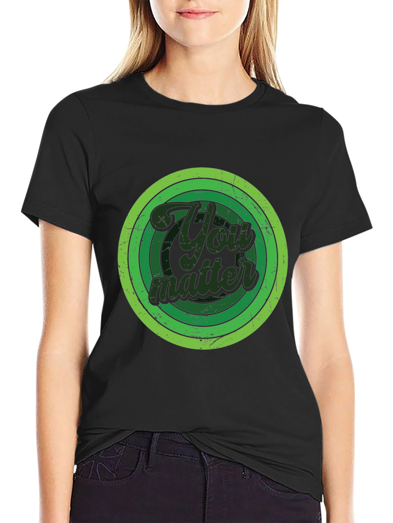 You Matter Retro Graphic T-Shirt
