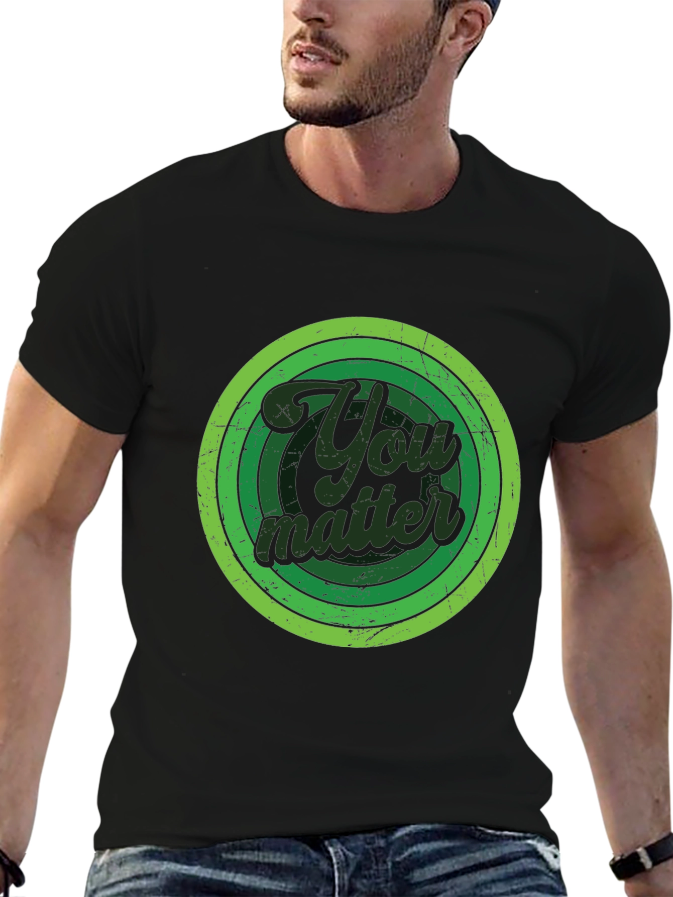 You Matter Retro Graphic T-Shirt