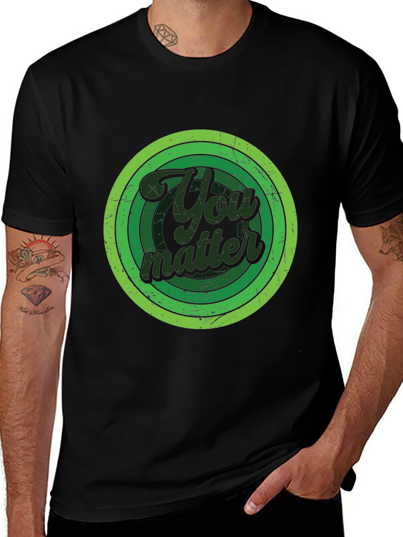 You Matter Retro Graphic T-Shirt