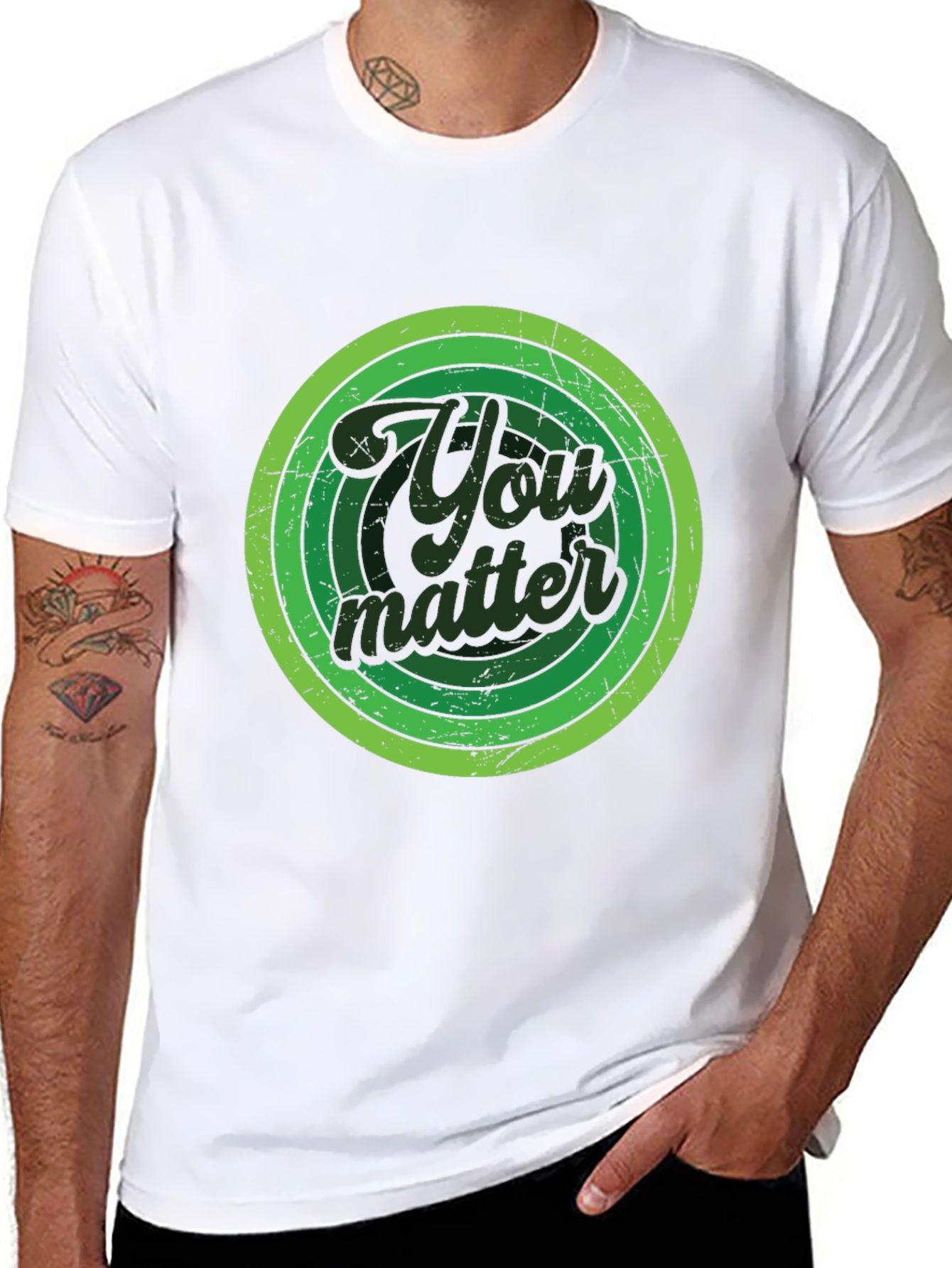 You Matter Retro Graphic T-Shirt