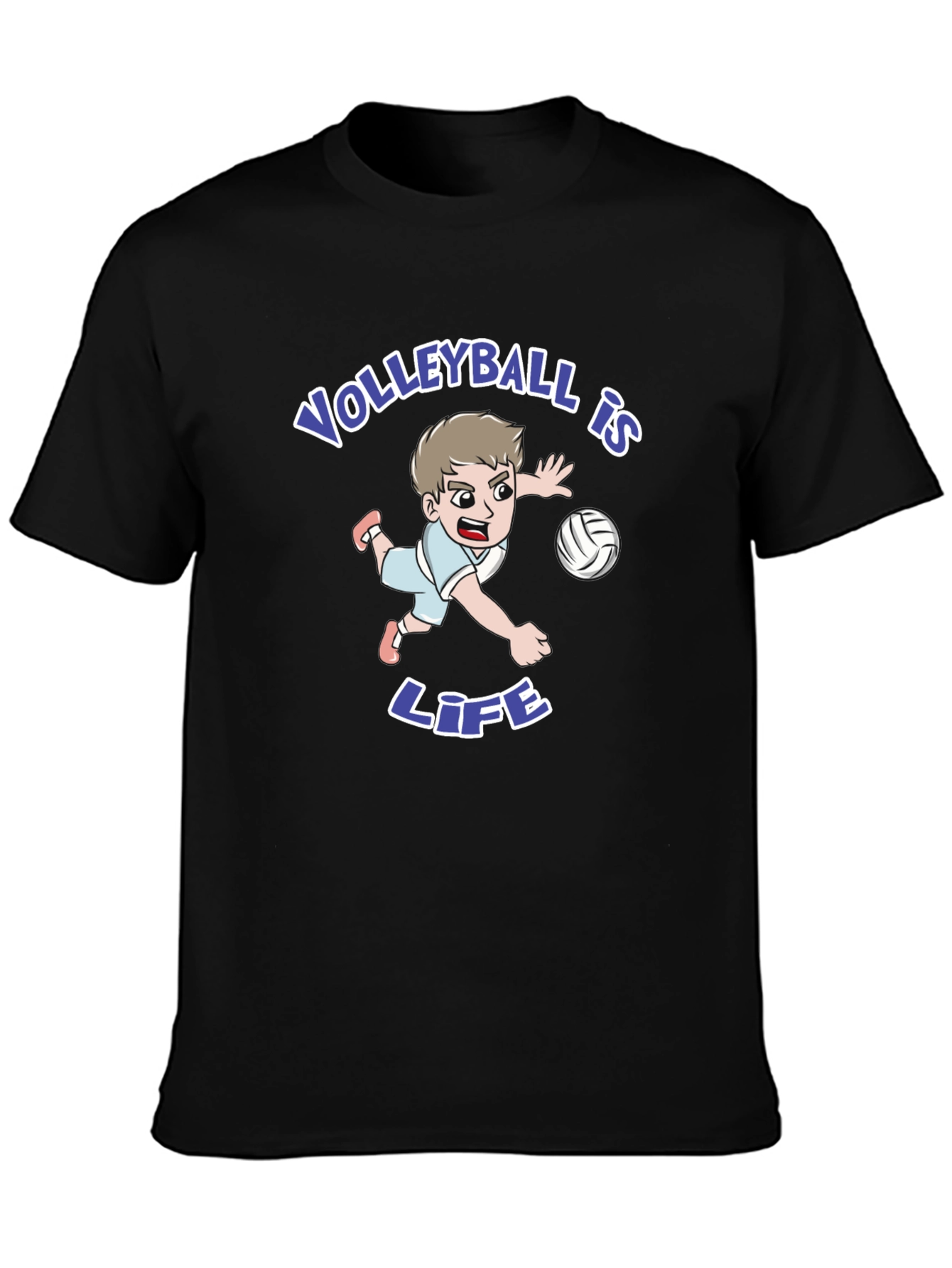 Volleyball is Life Graphic T-Shirt