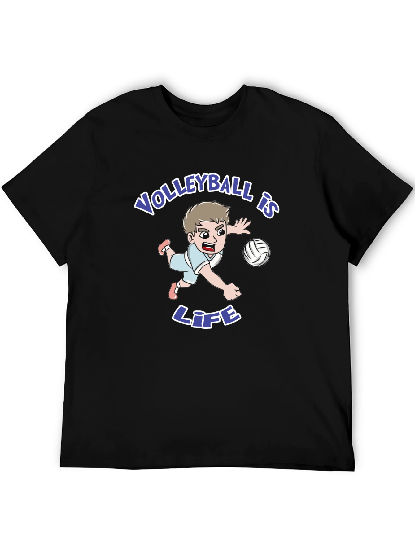 Volleyball is Life Graphic T-Shirt