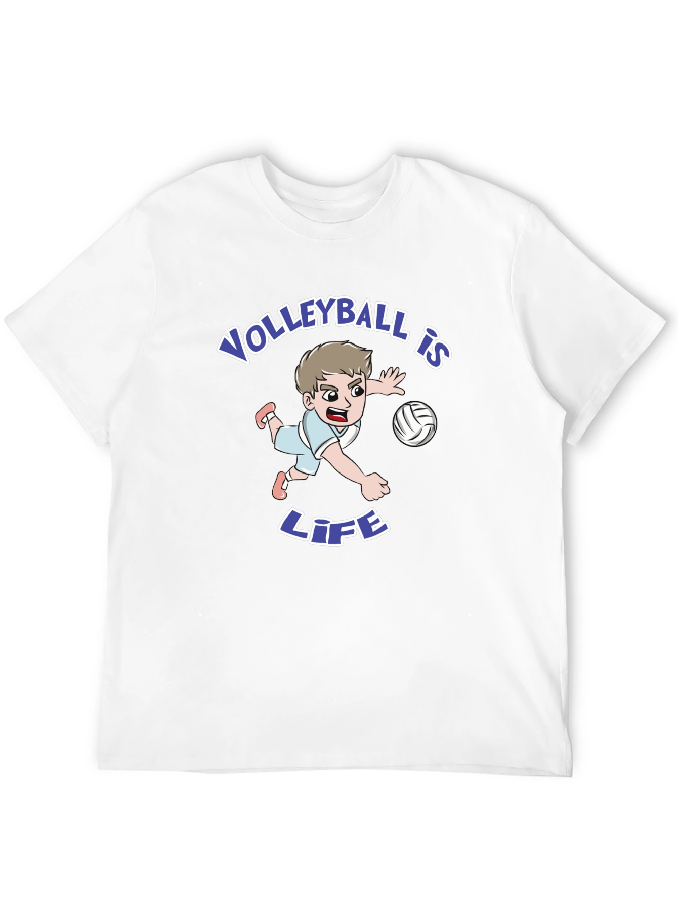Volleyball is Life Graphic T-Shirt