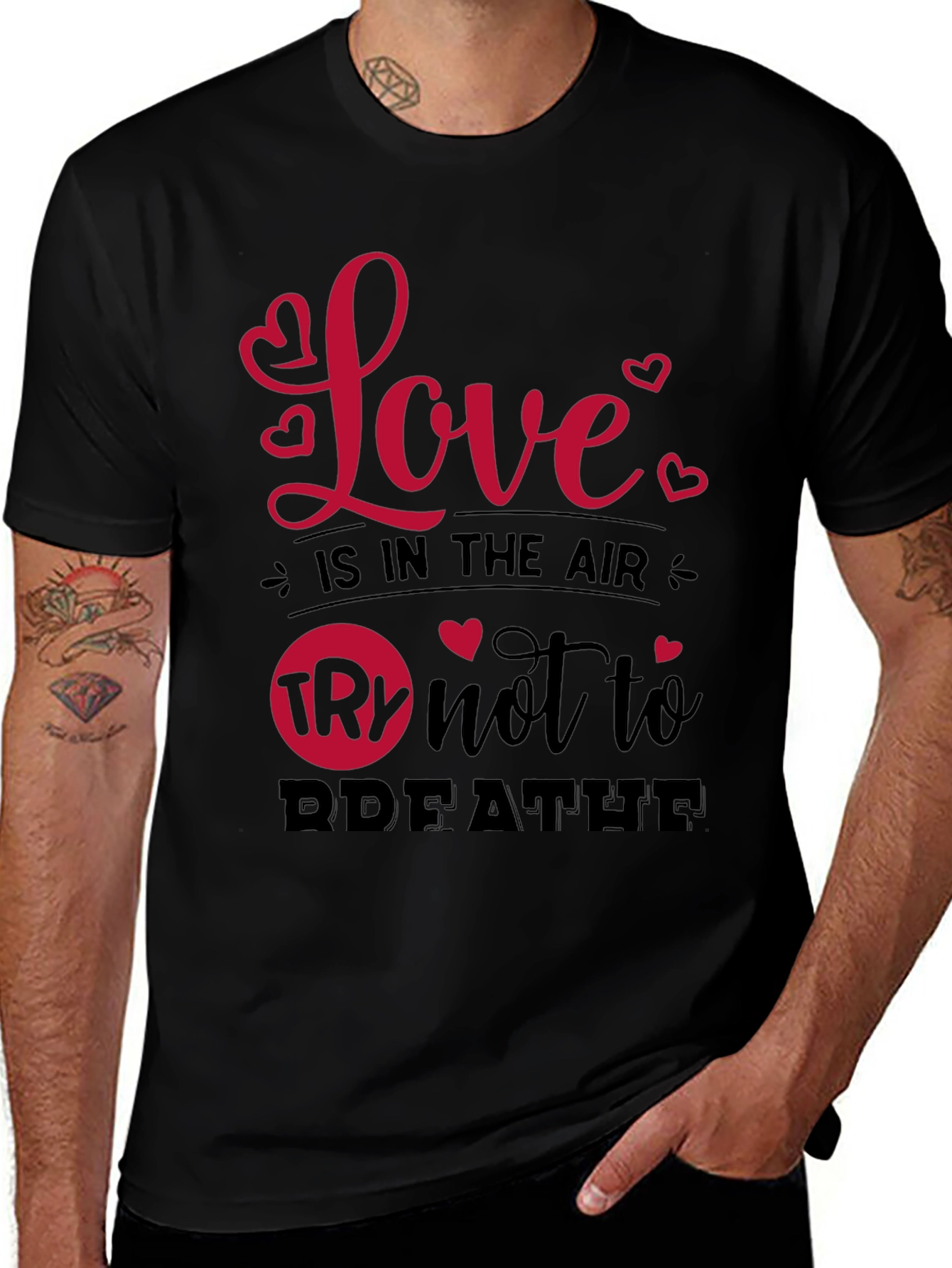 Love is in the Air Valentines Day T-Shirt