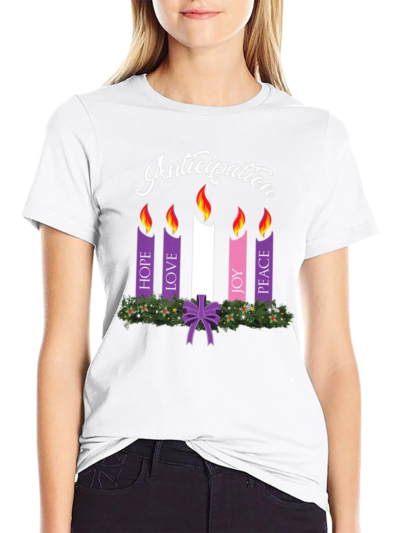 Anticipation Advent Candles T-Shirt