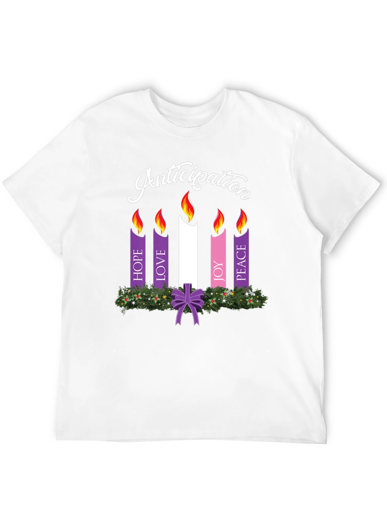 Anticipation Advent Candles T-Shirt