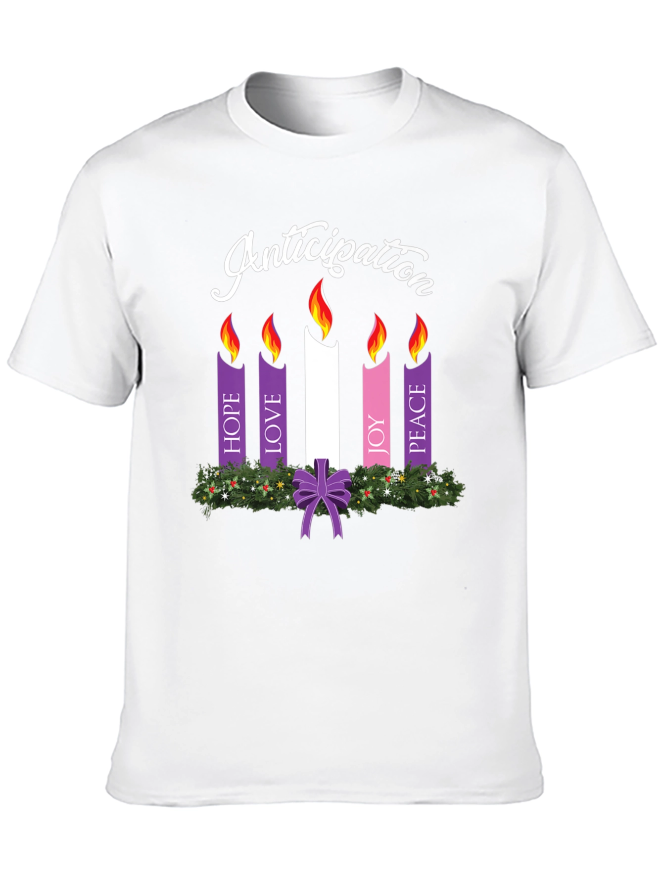 Anticipation Advent Candles T-Shirt