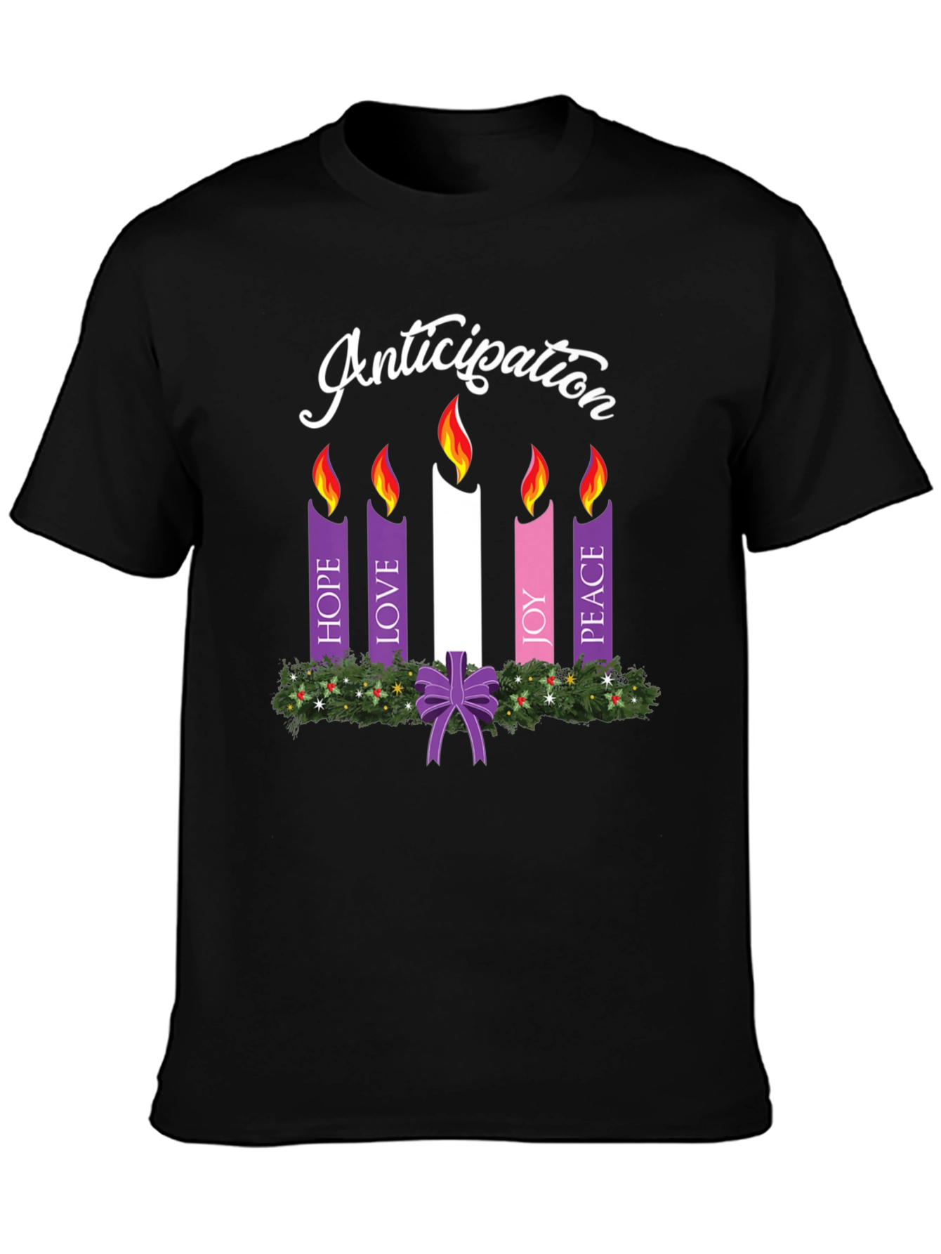 Anticipation Advent Candles T-Shirt