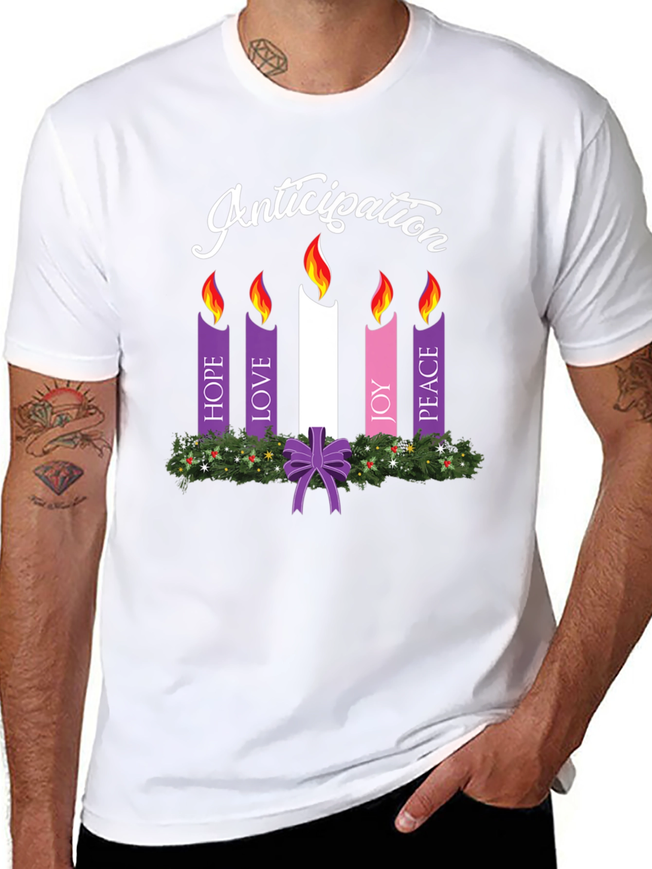 Anticipation Advent Candles T-Shirt