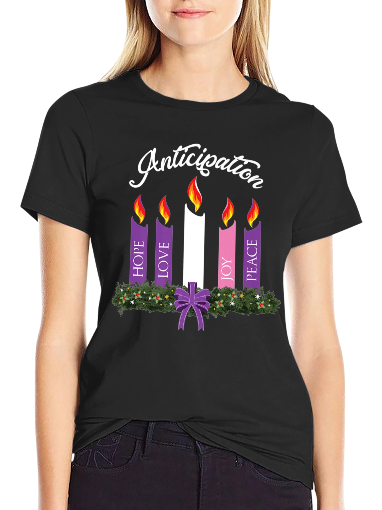 Anticipation Advent Candles T-Shirt