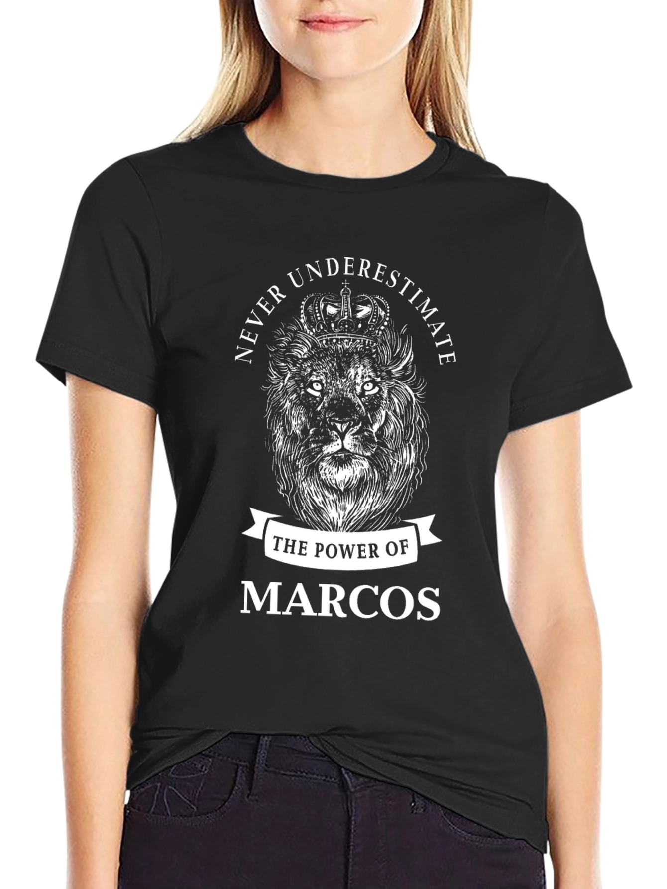 Never Underestimate Marcos Lion Graphic T-Shirt