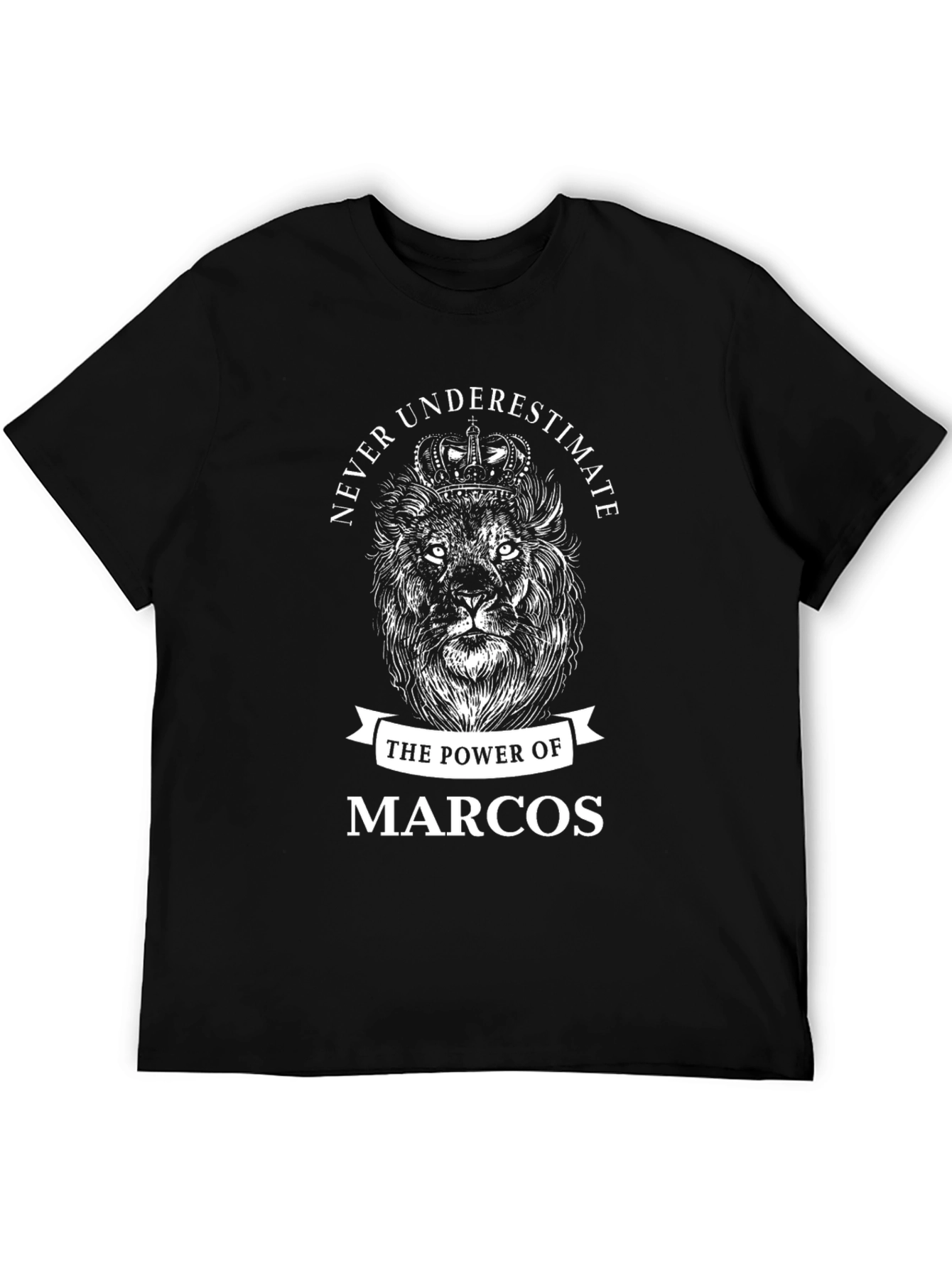 Never Underestimate Marcos Lion Graphic T-Shirt