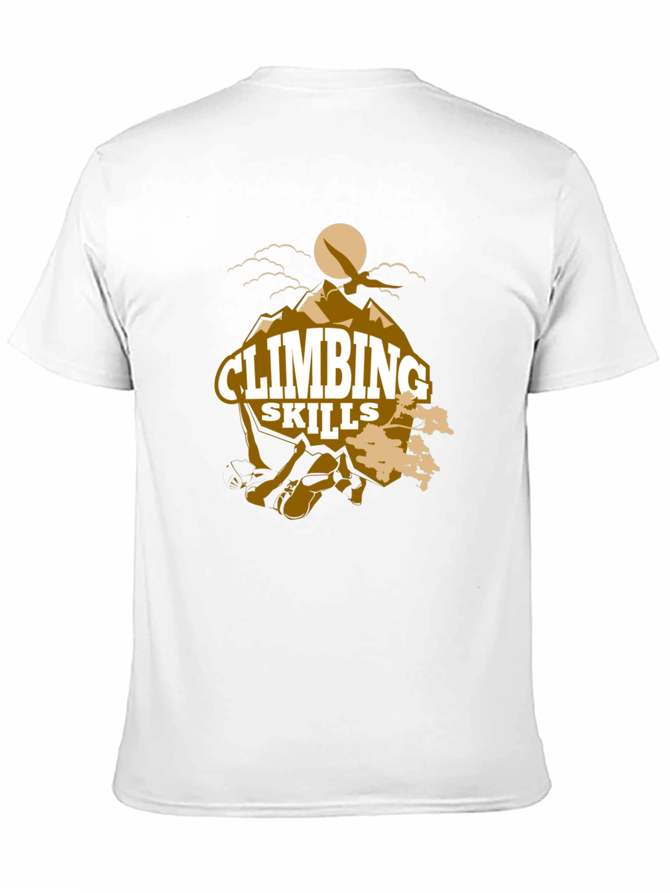 Climbing Skills Graphic Print T-Shirt