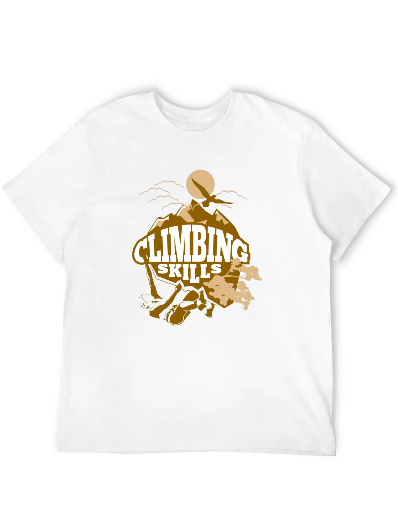 Climbing Skills Graphic Print T-Shirt