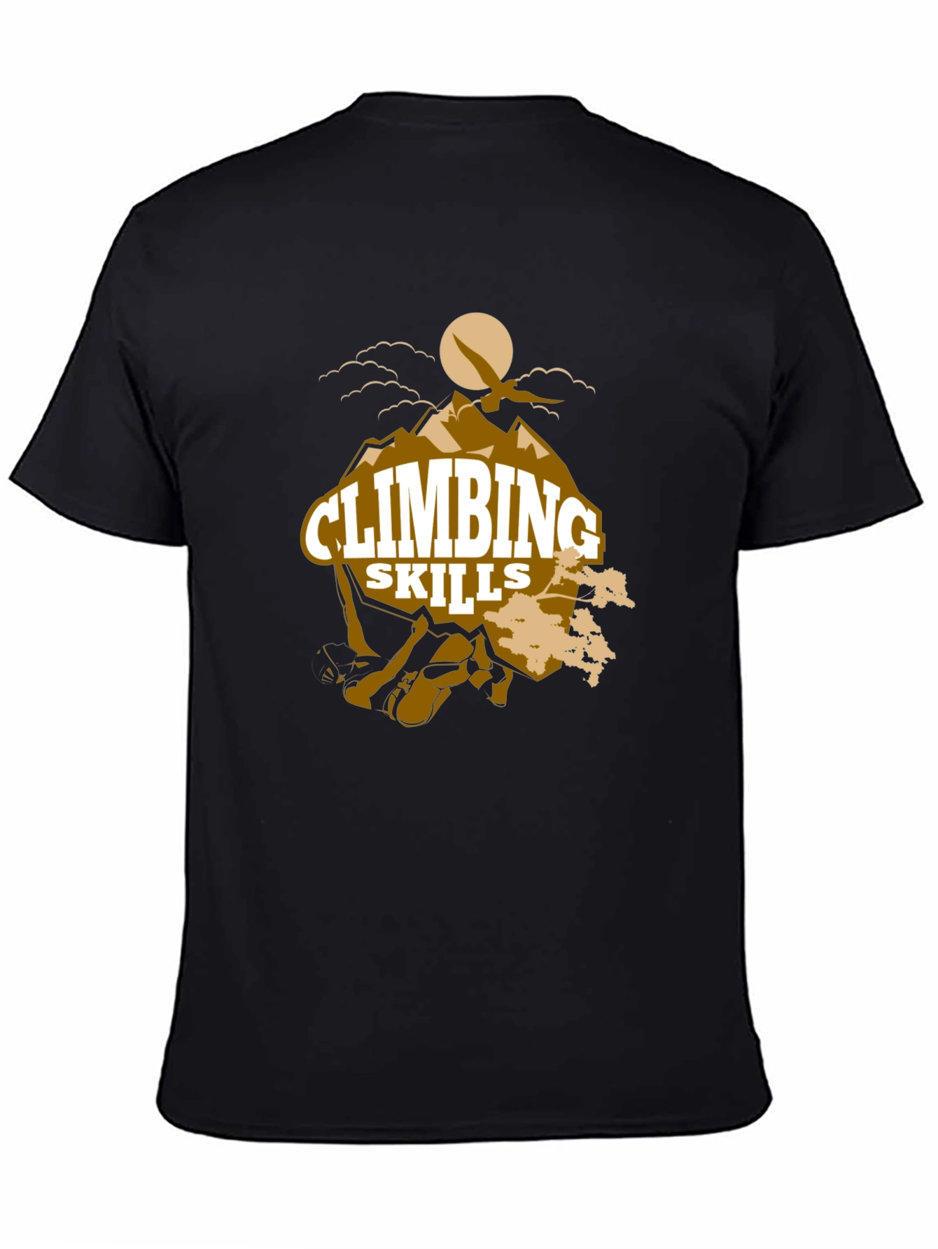 Climbing Skills Graphic Print T-Shirt