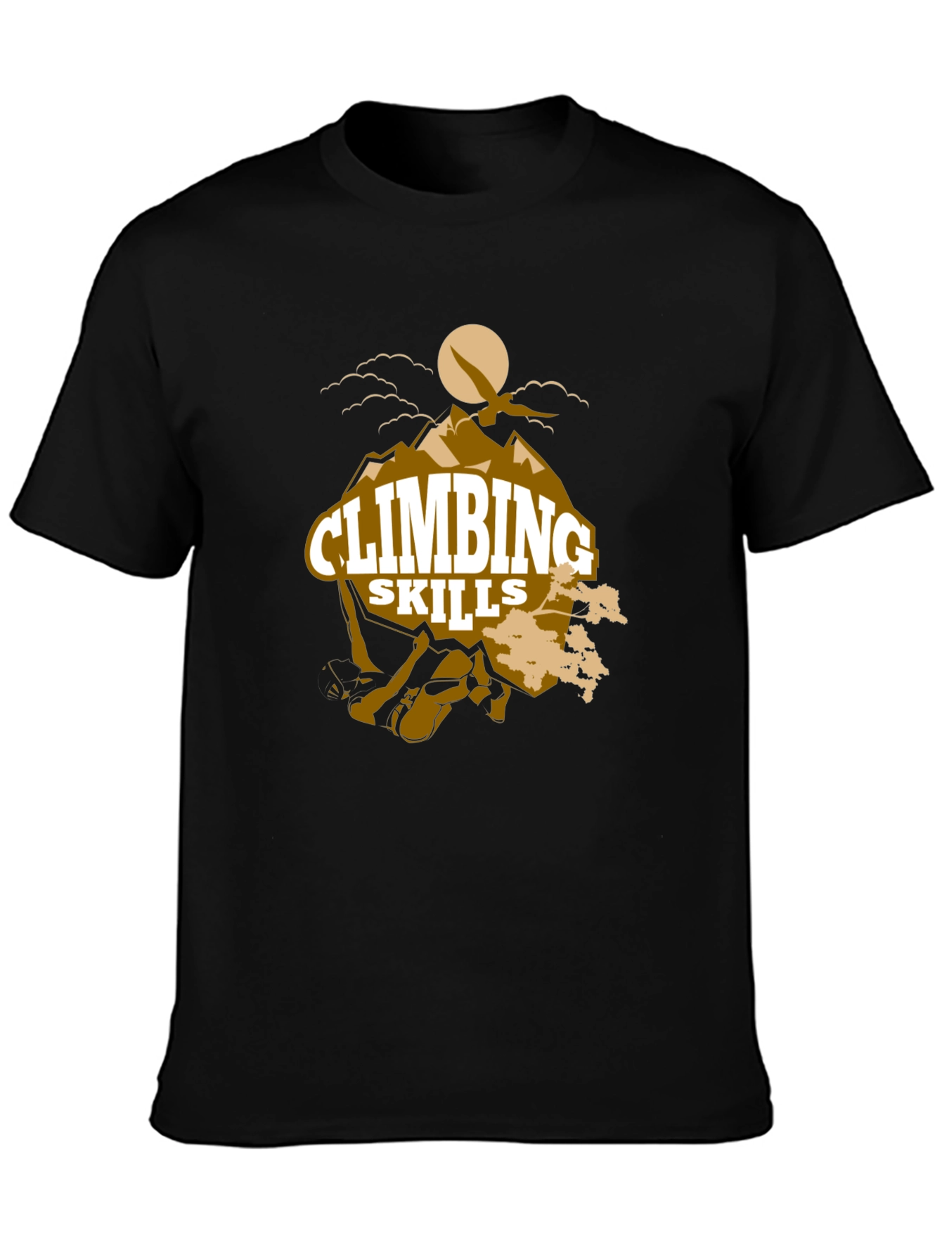 Climbing Skills Graphic Print T-Shirt