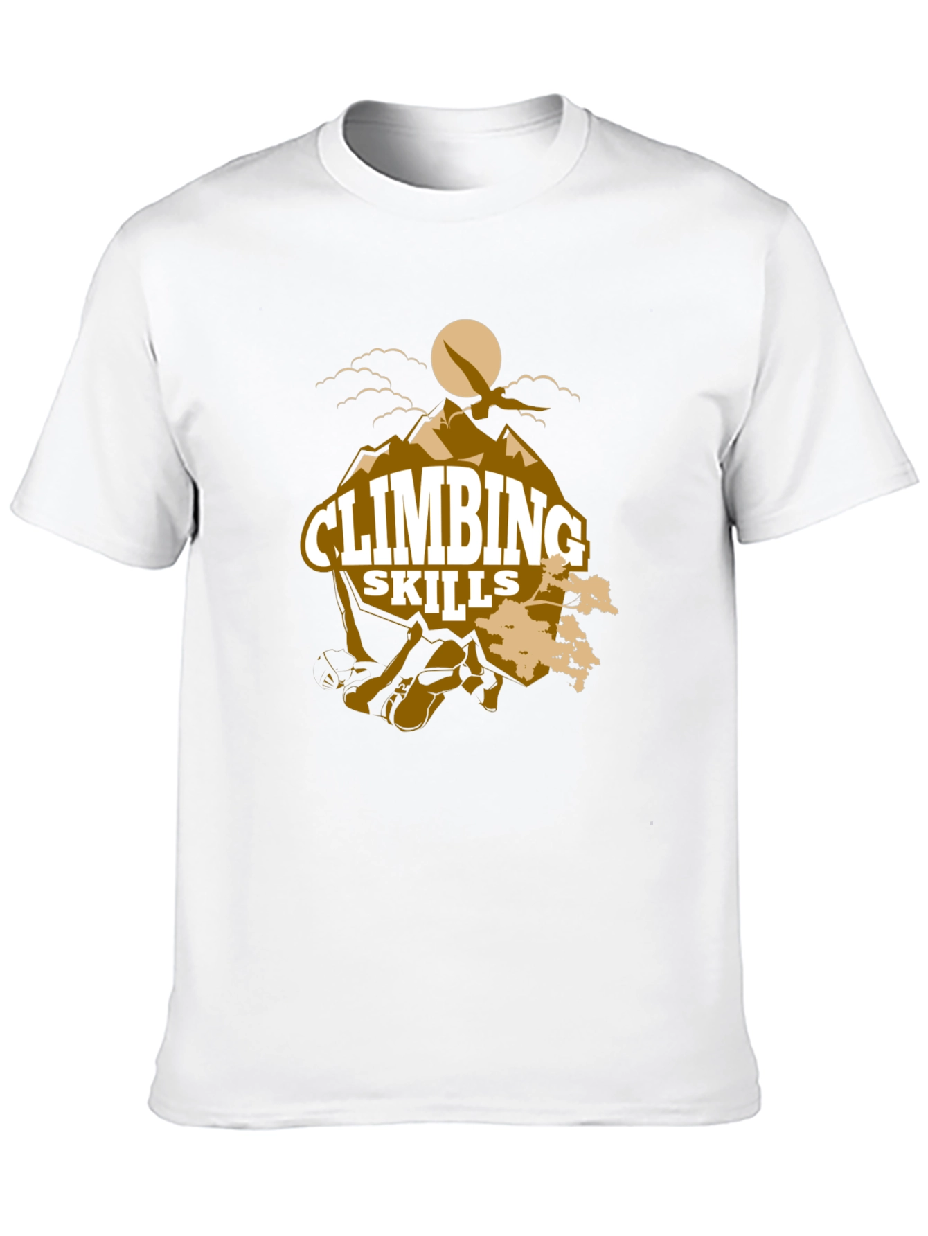 Climbing Skills Graphic Print T-Shirt