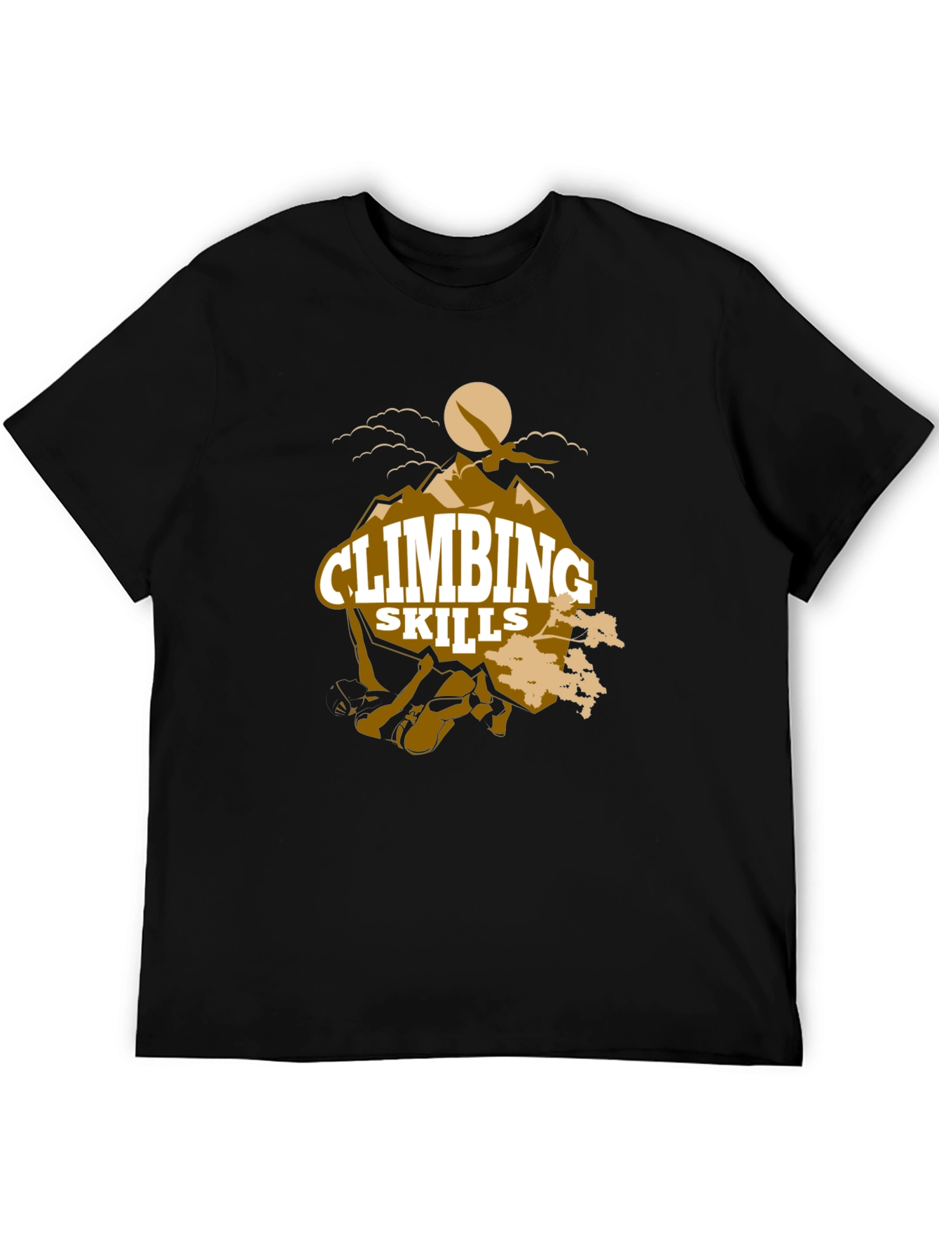 Climbing Skills Graphic Print T-Shirt