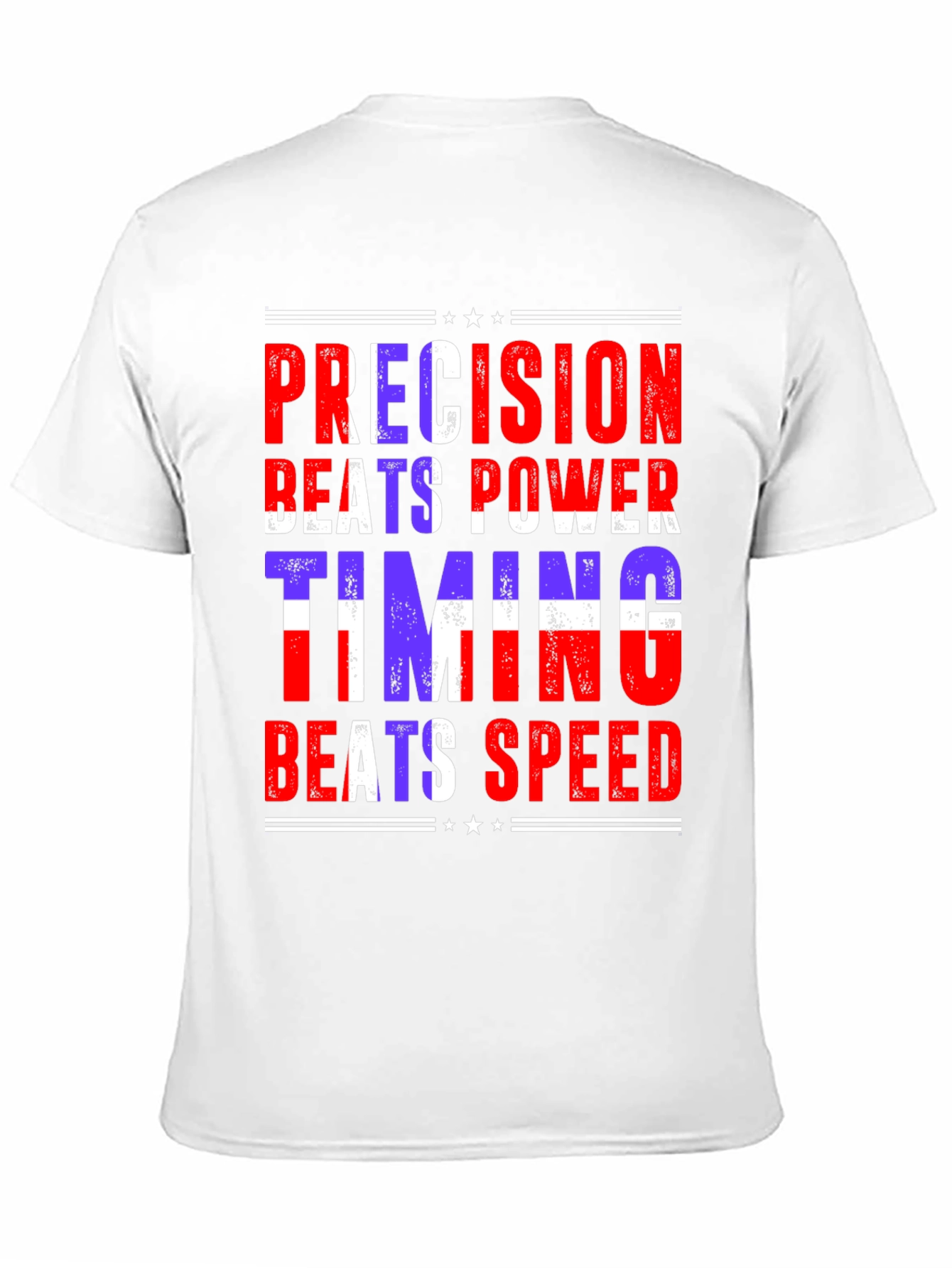Precision Beats Power Graphic T-Shirt