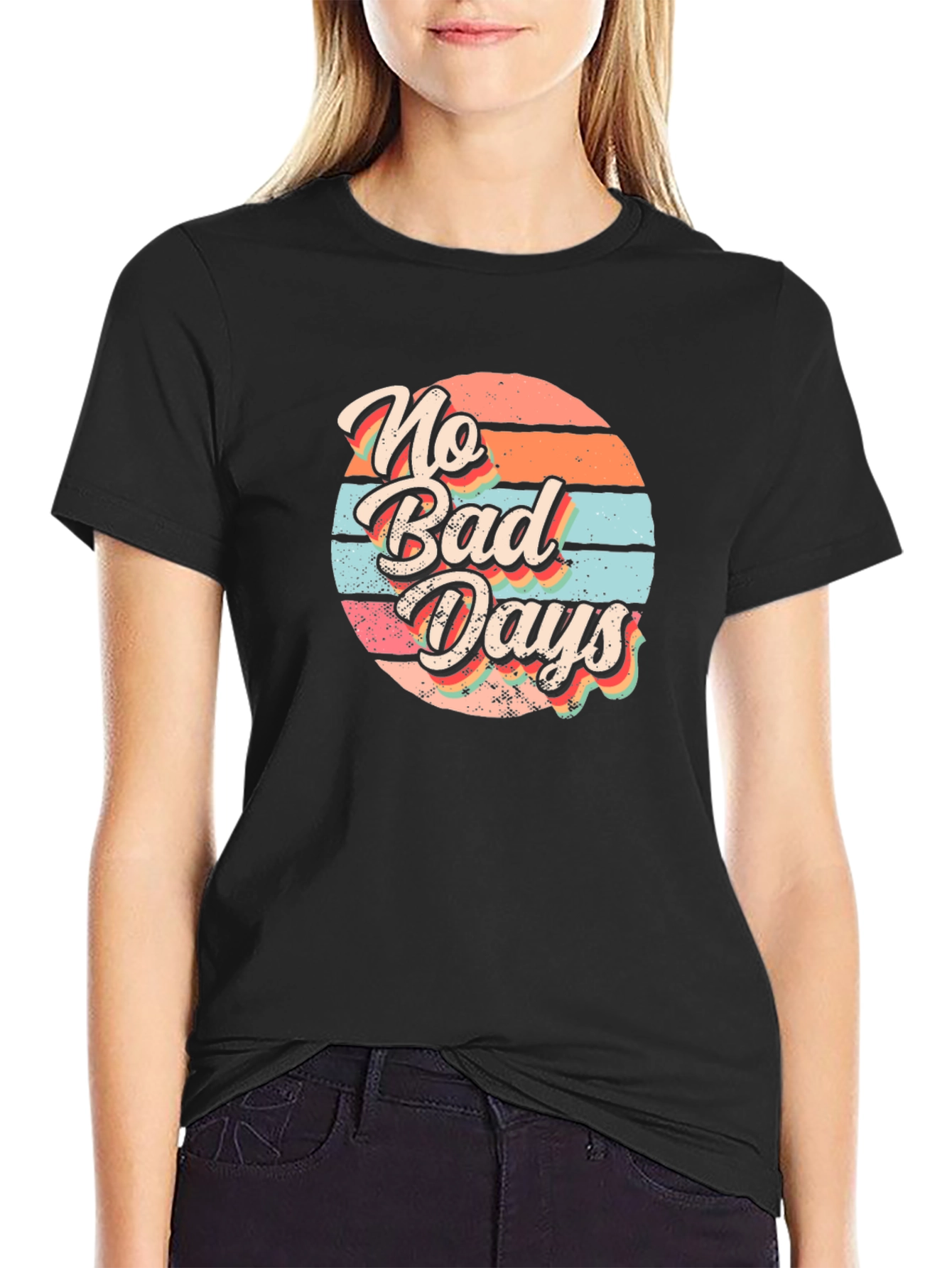 No Bad Days Retro Graphic Tee