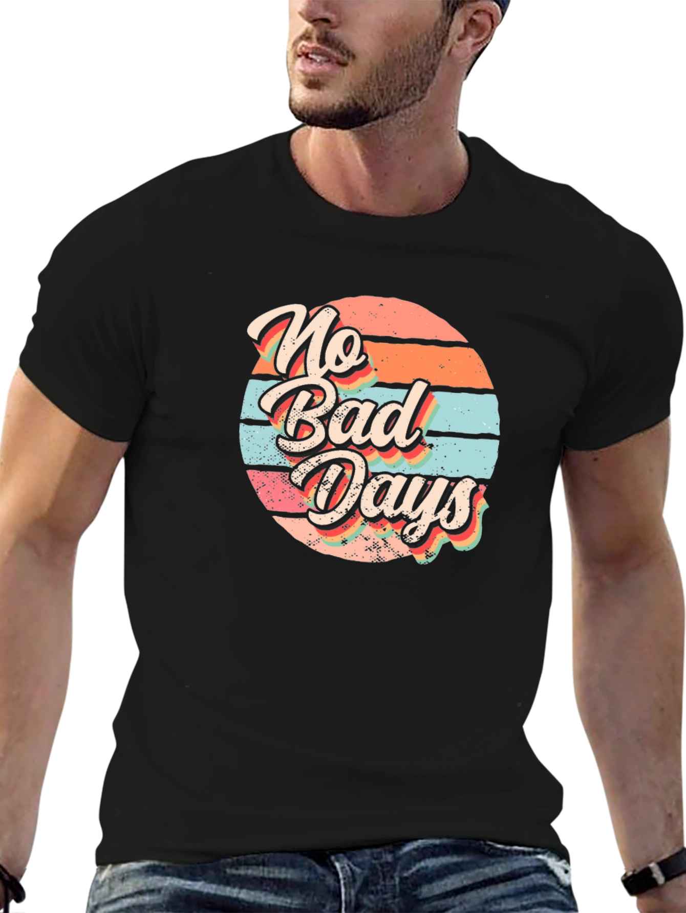 No Bad Days Retro Graphic Tee