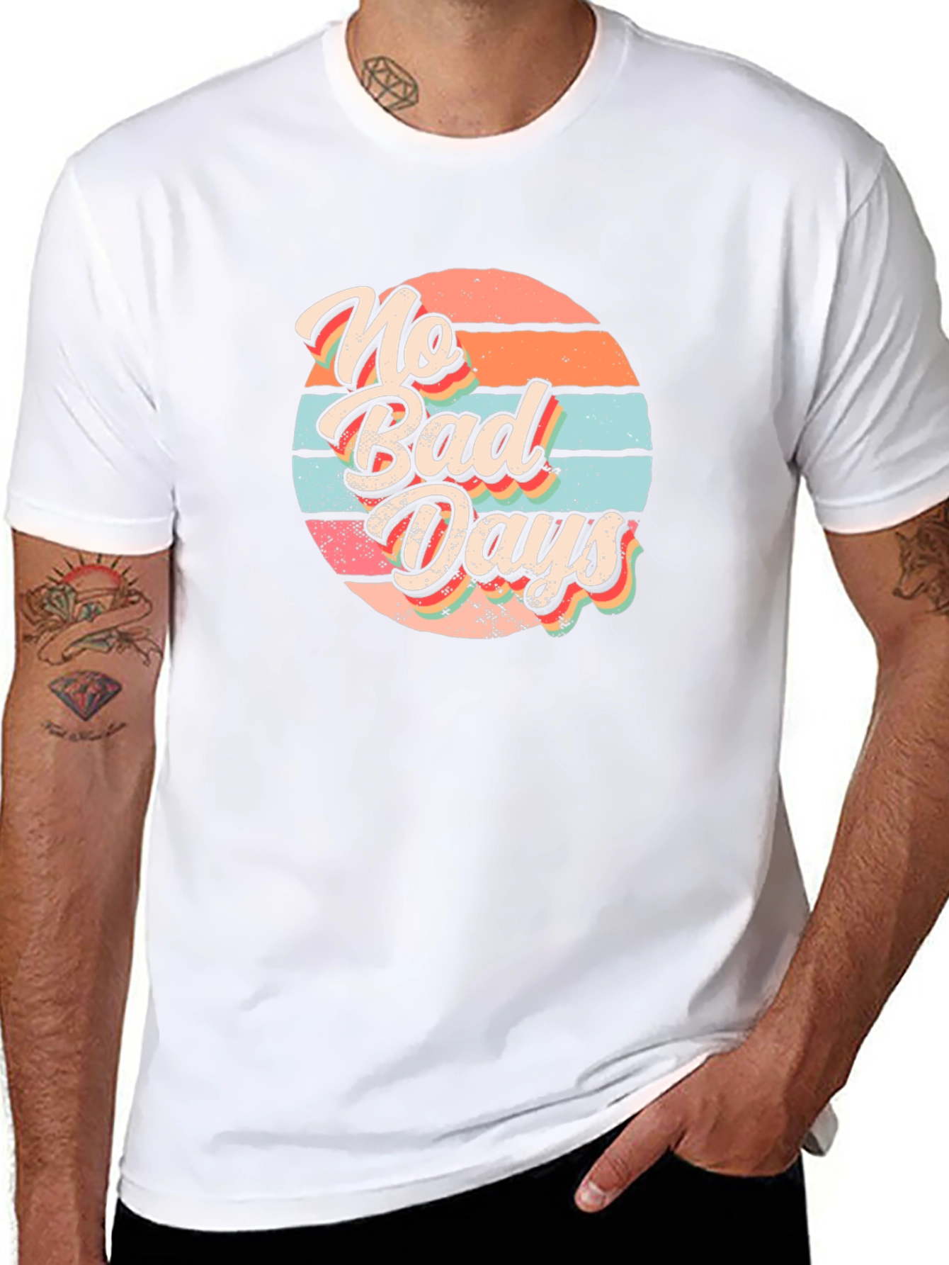 No Bad Days Retro Graphic Tee