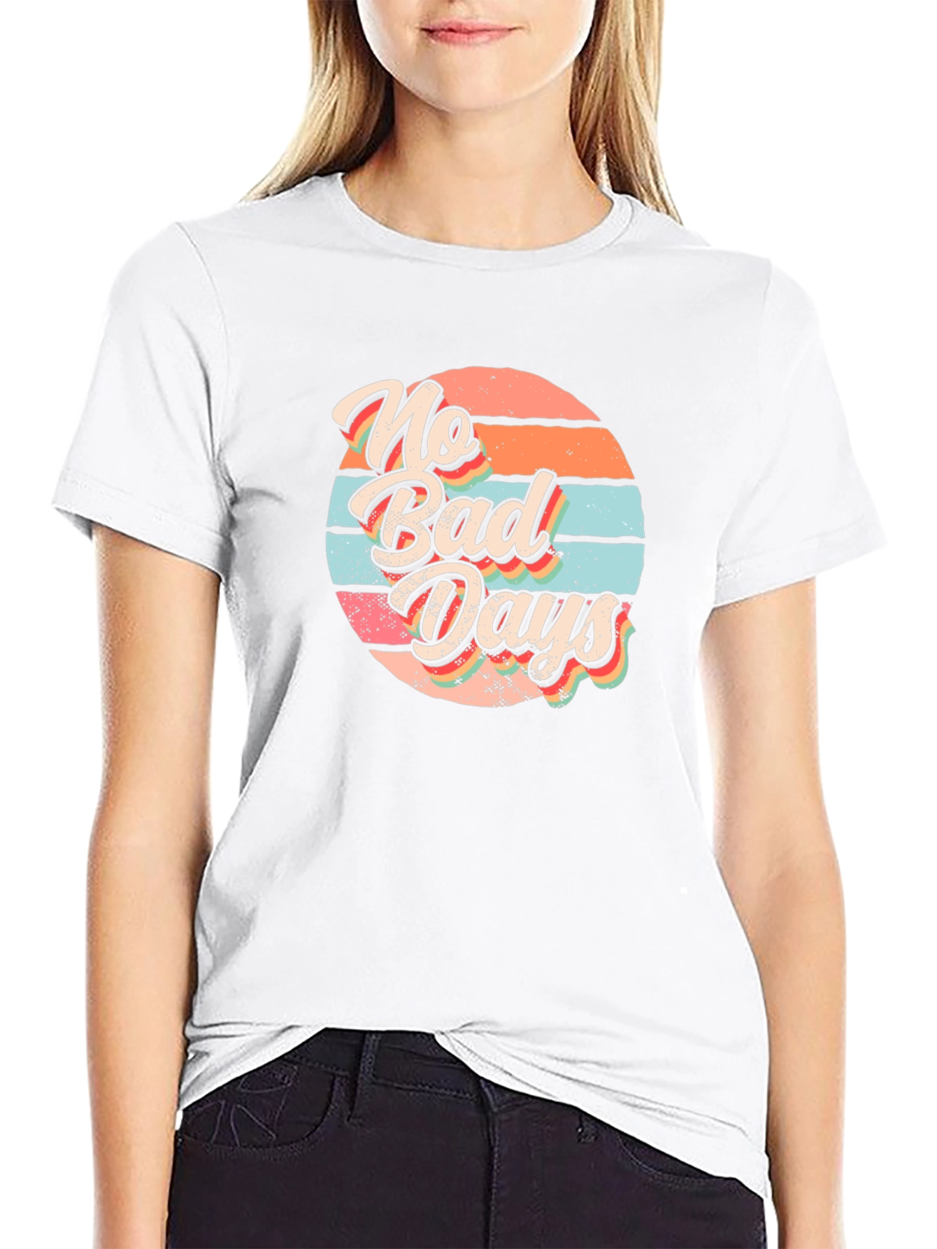 No Bad Days Retro Graphic Tee