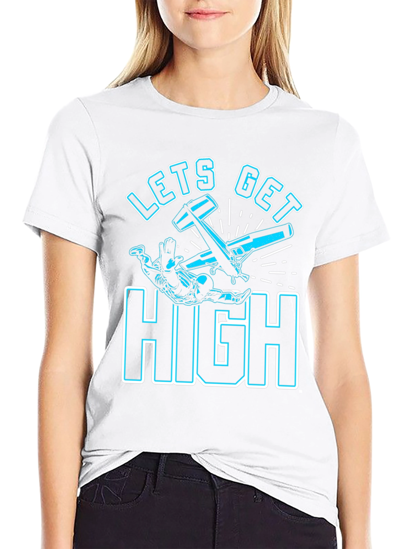 Lets Get High Skydiving T-Shirt