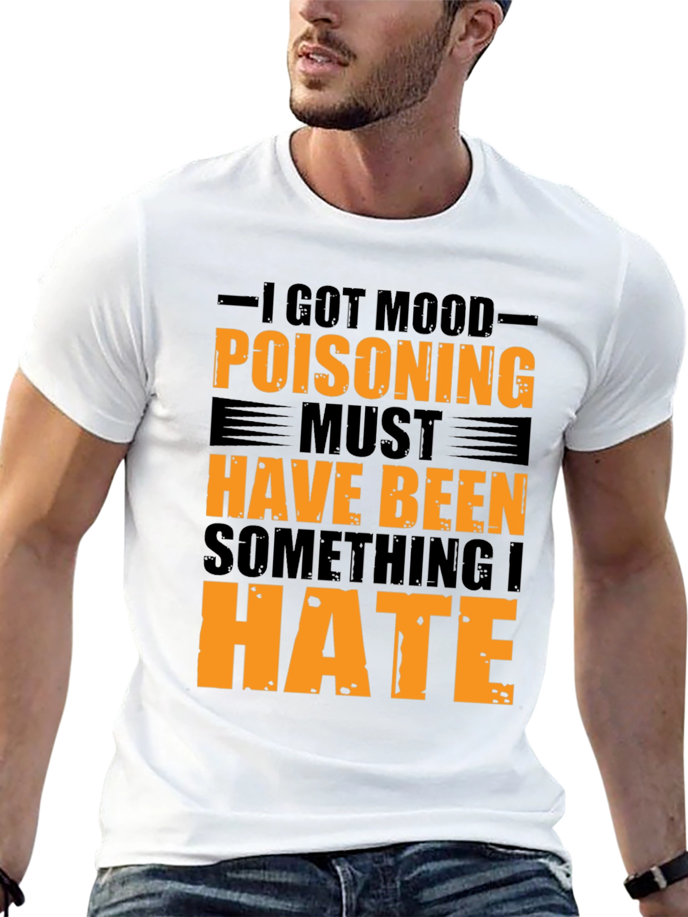 Mood Poisoning Graphic Tee - Funny Sarcastic T-Shirt
