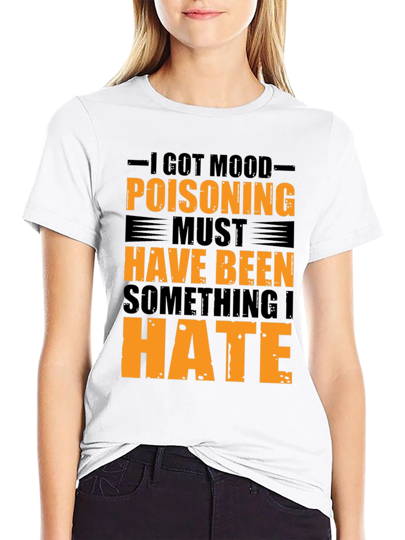 Mood Poisoning Graphic Tee - Funny Sarcastic T-Shirt