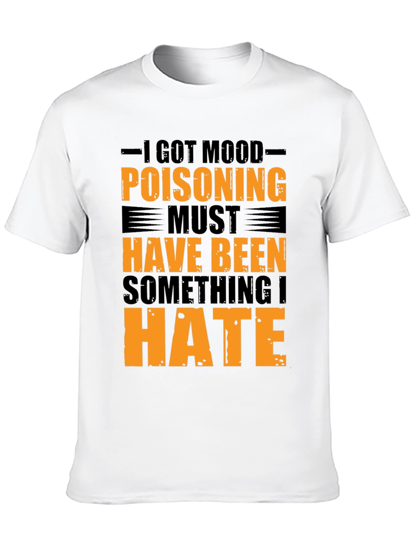 Mood Poisoning Graphic Tee - Funny Sarcastic T-Shirt