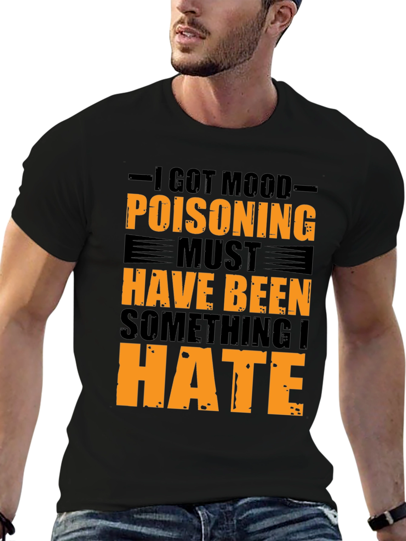 Mood Poisoning Graphic Tee - Funny Sarcastic T-Shirt