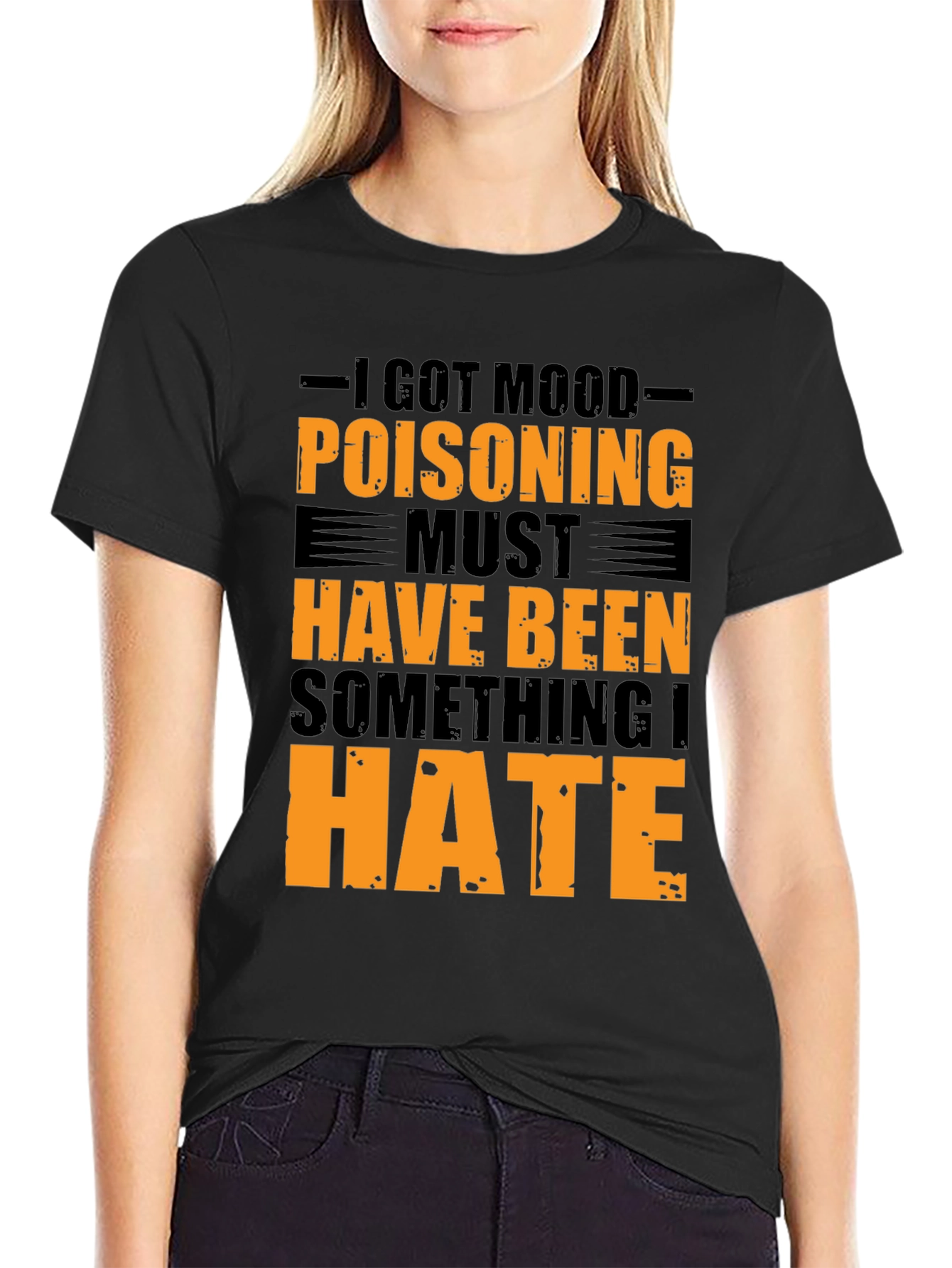 Mood Poisoning Graphic Tee - Funny Sarcastic T-Shirt