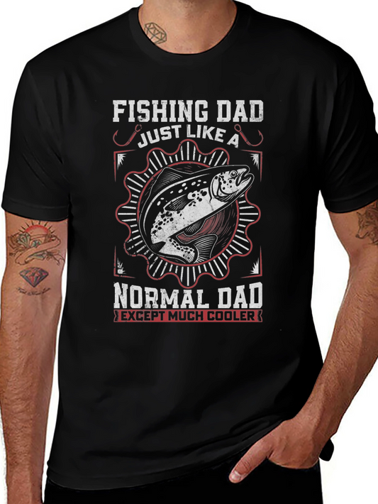 Fishing Dad T-Shirt - Cool Fisherman Apparel