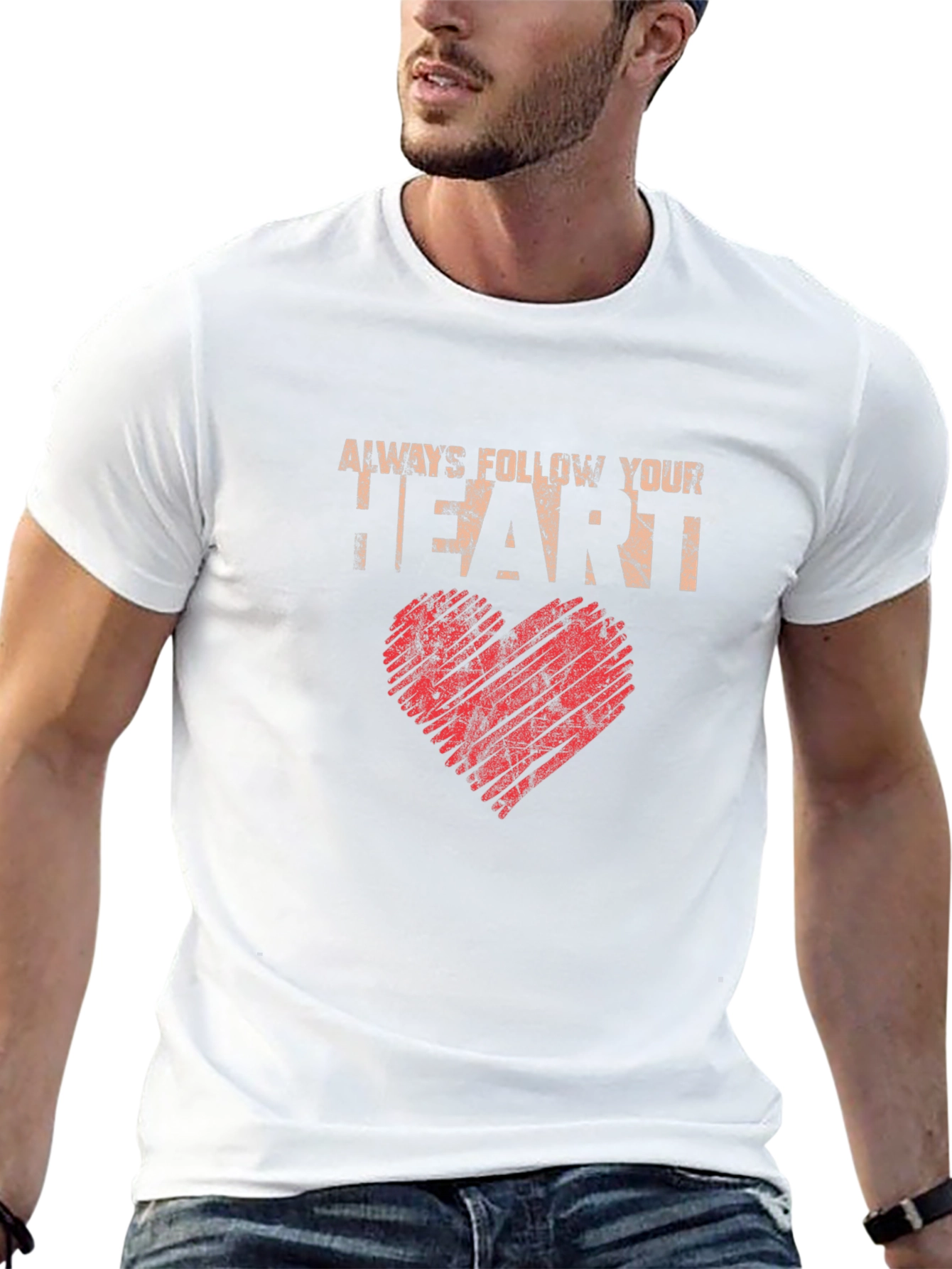 Always Follow Your Heart Graphic Tee