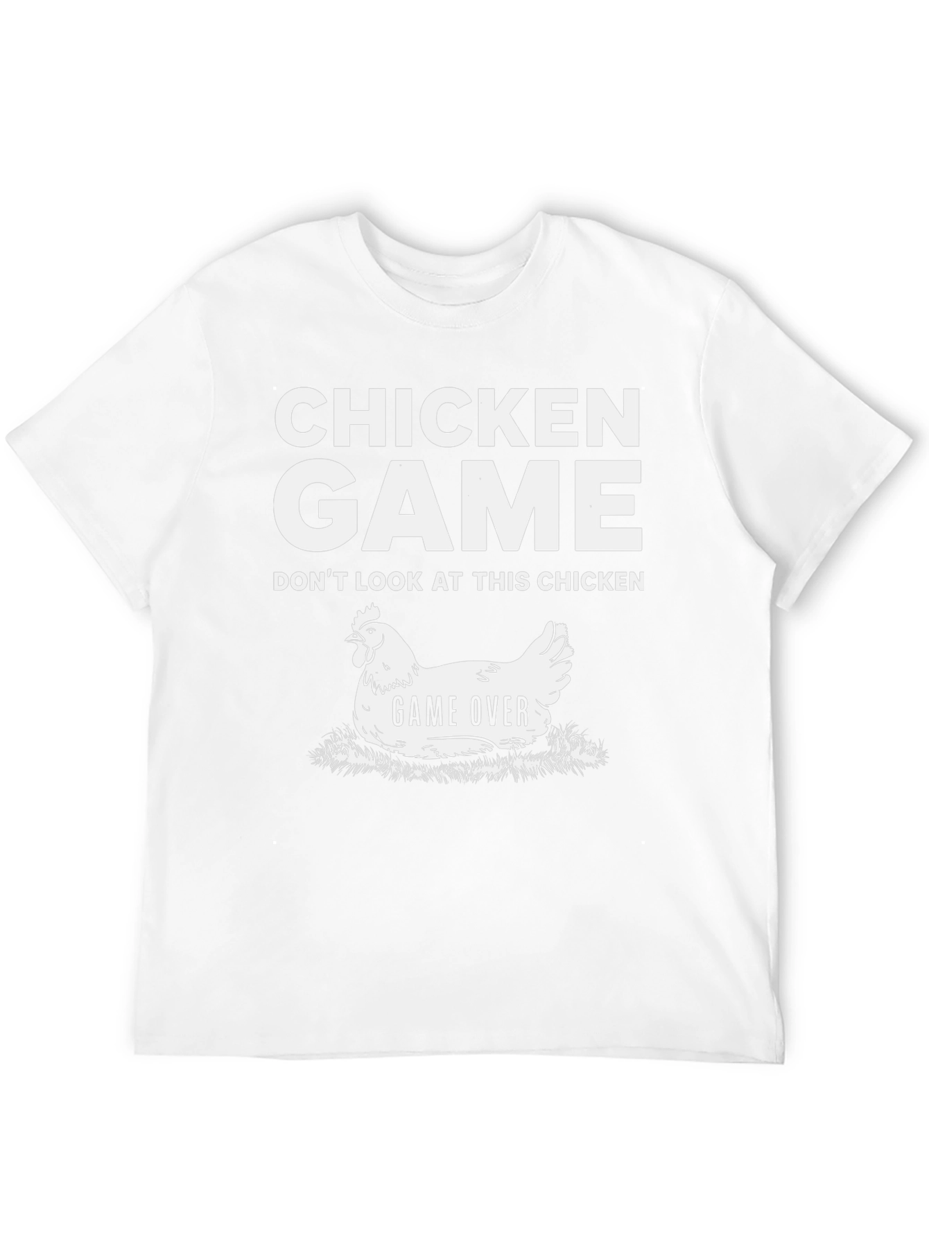 Chicken Game T-Shirt: Funny Chicken Lover Tee