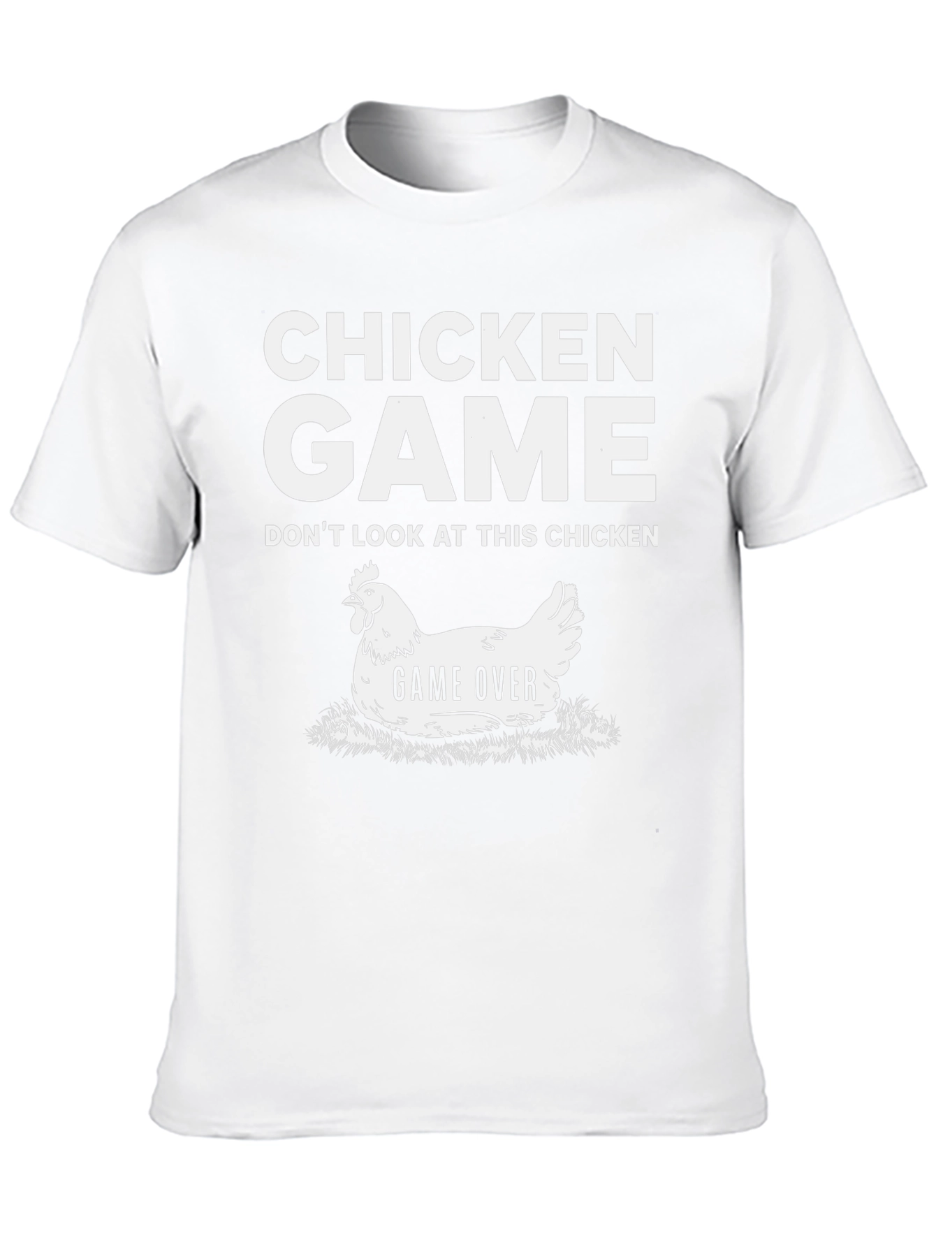 Chicken Game T-Shirt: Funny Chicken Lover Tee