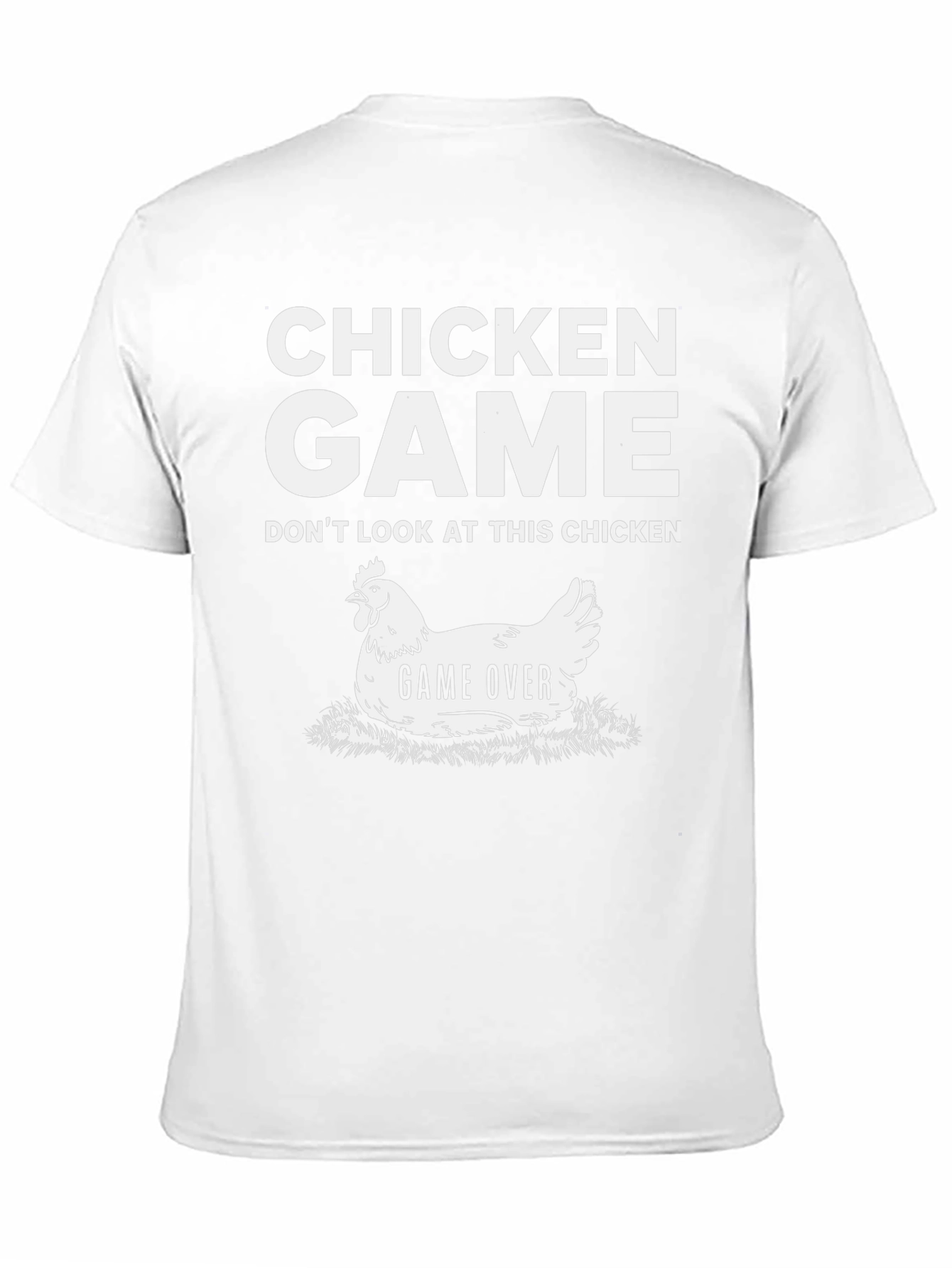 Chicken Game T-Shirt: Funny Chicken Lover Tee