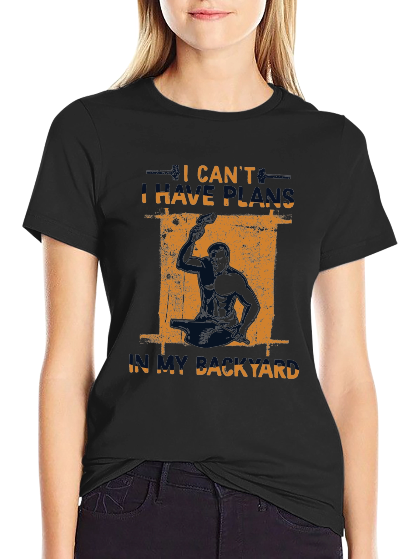 I Cant I Have Plans In My Backyard T-Shirt