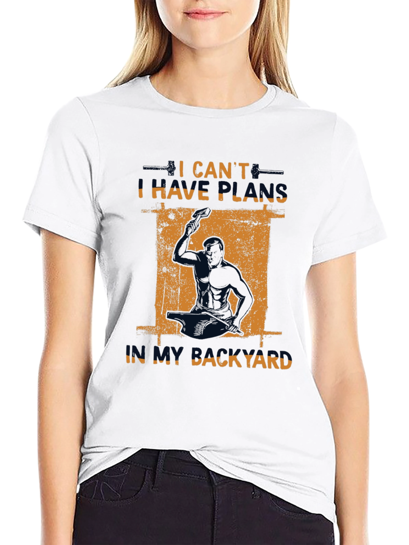 I Cant I Have Plans In My Backyard T-Shirt