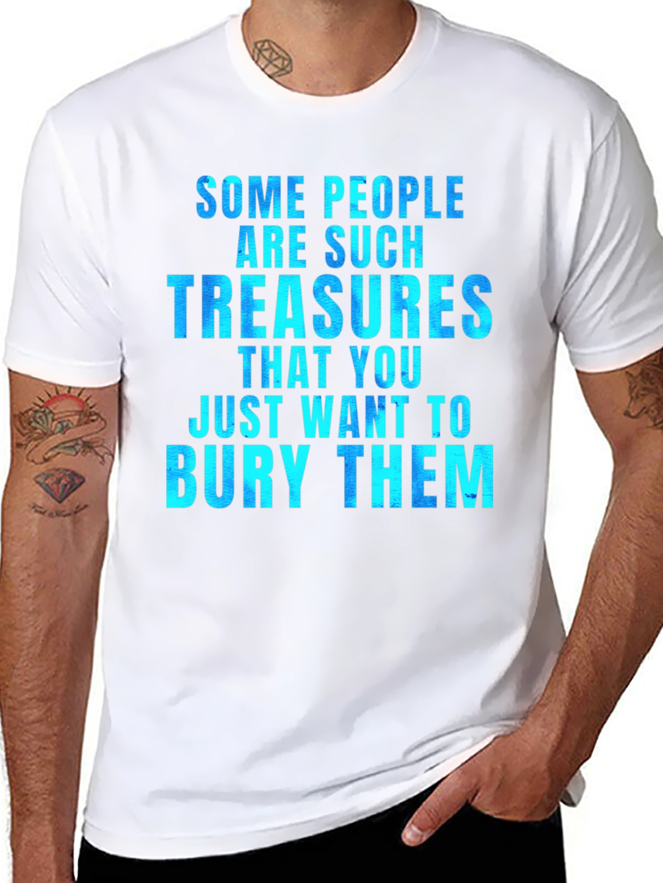 Funny Some People Are Such Treasures Graphic Tee