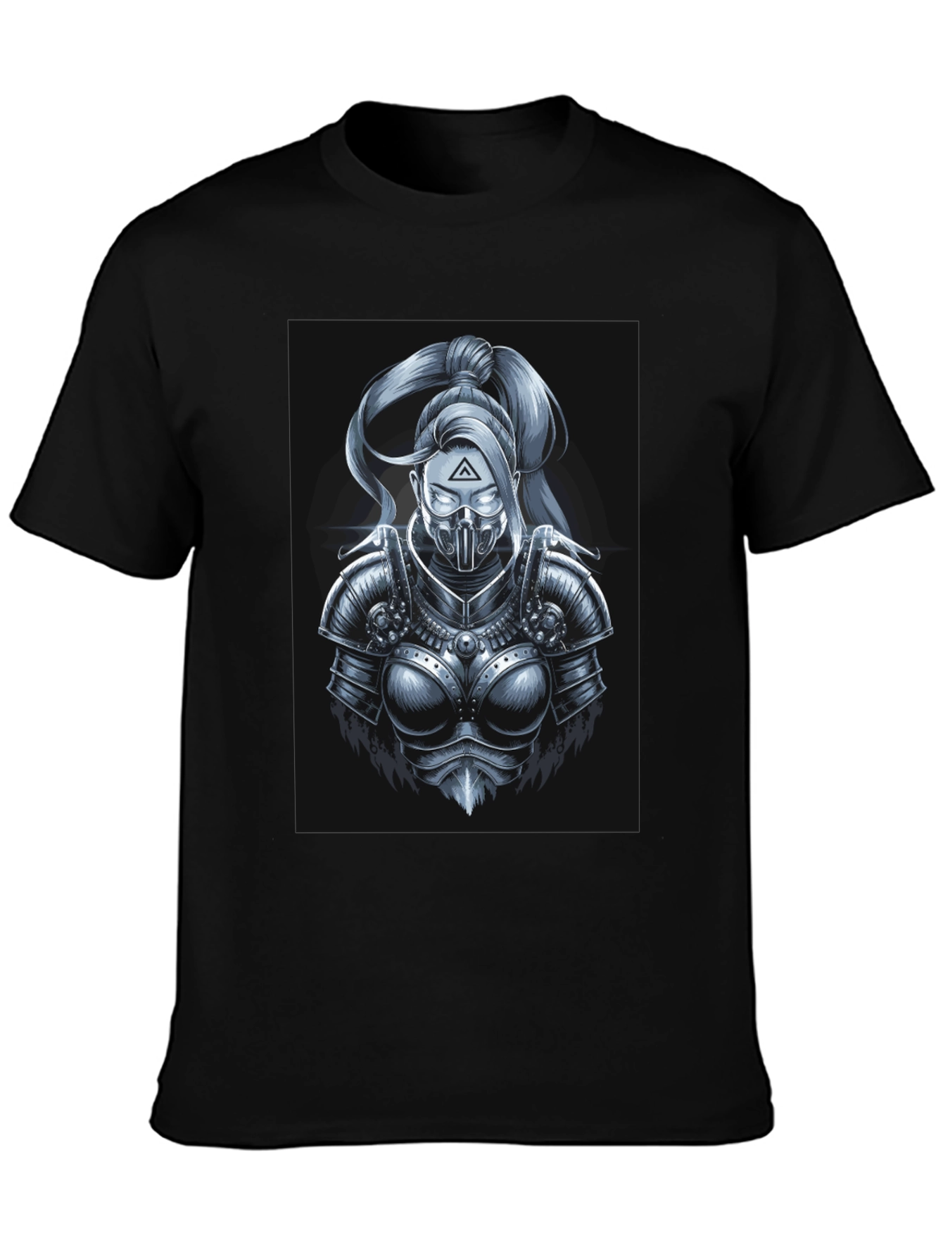 Futuristic Knight T-Shirt - Black