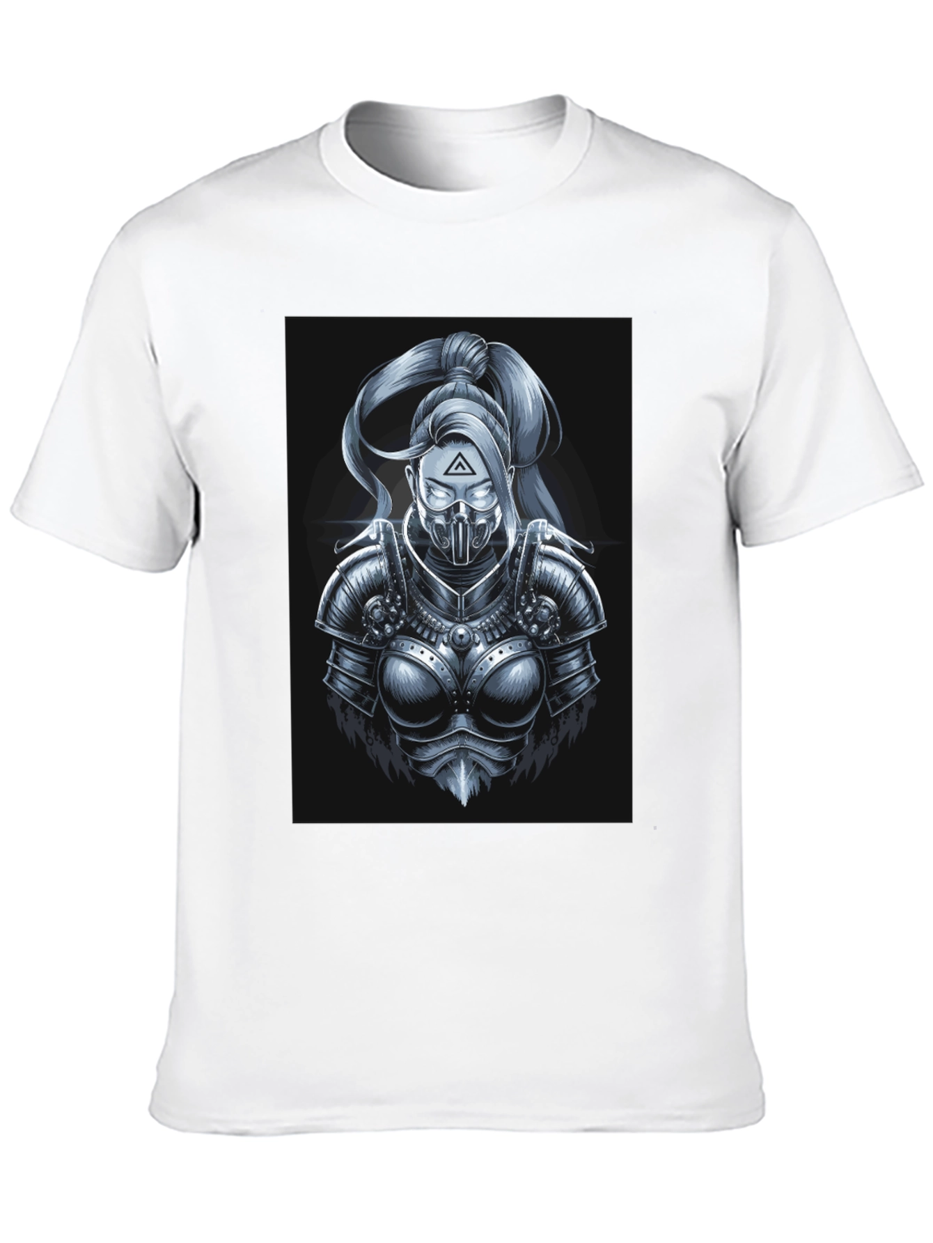 Futuristic Knight T-Shirt - Black