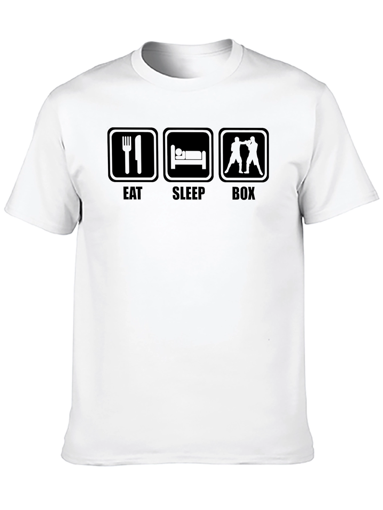 Eat Sleep Box T-Shirt - Boxer Lifestyle Tee