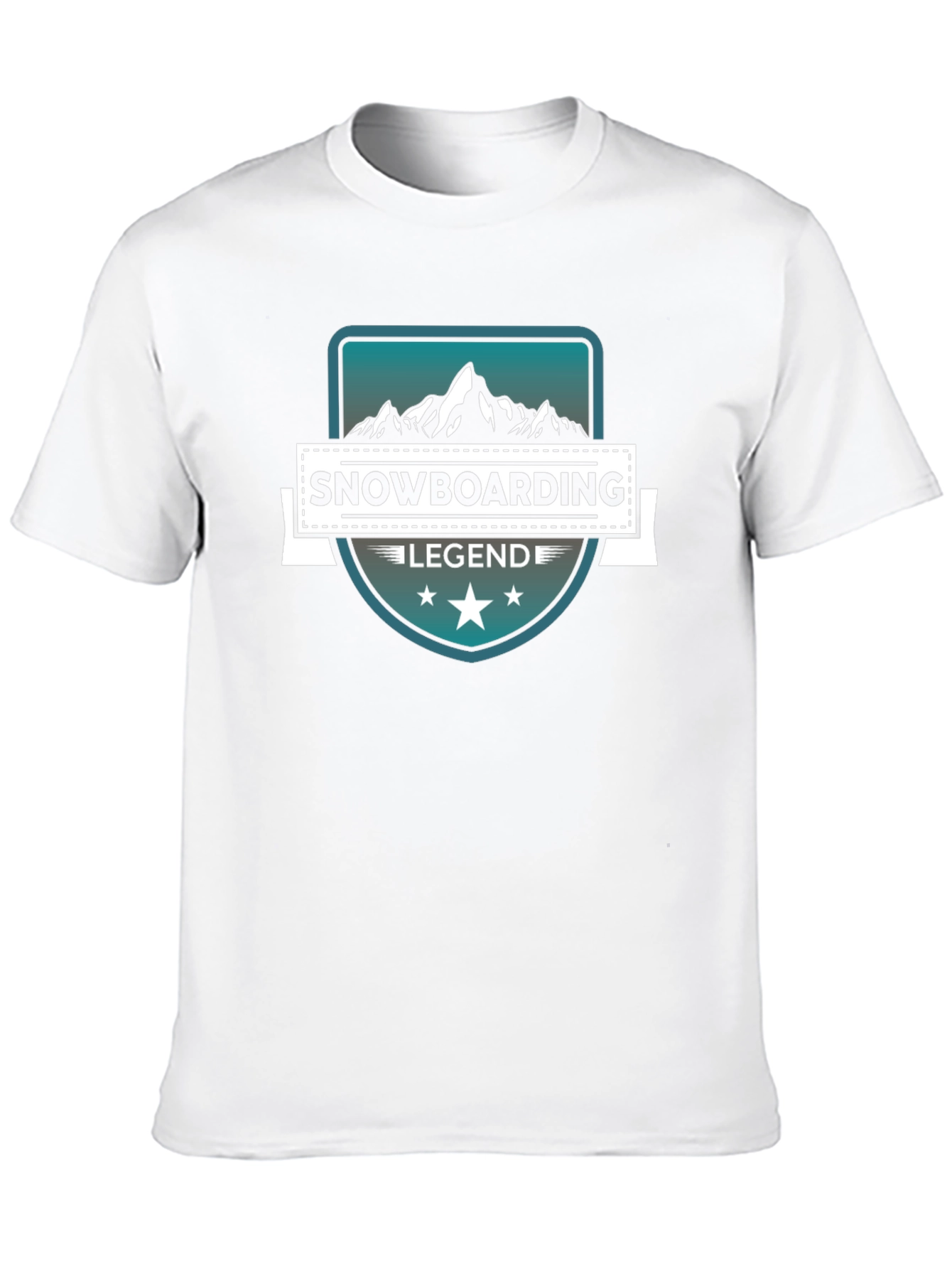 Snowboarding Legend Black T-Shirt