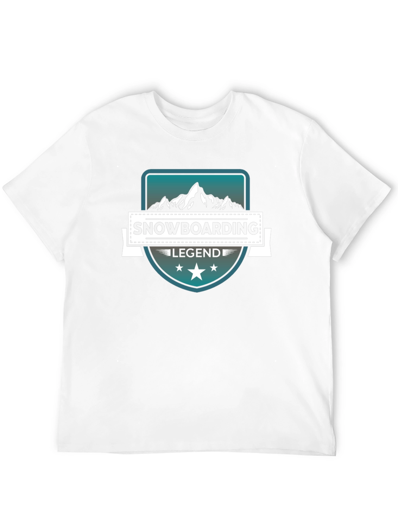 Snowboarding Legend Black T-Shirt