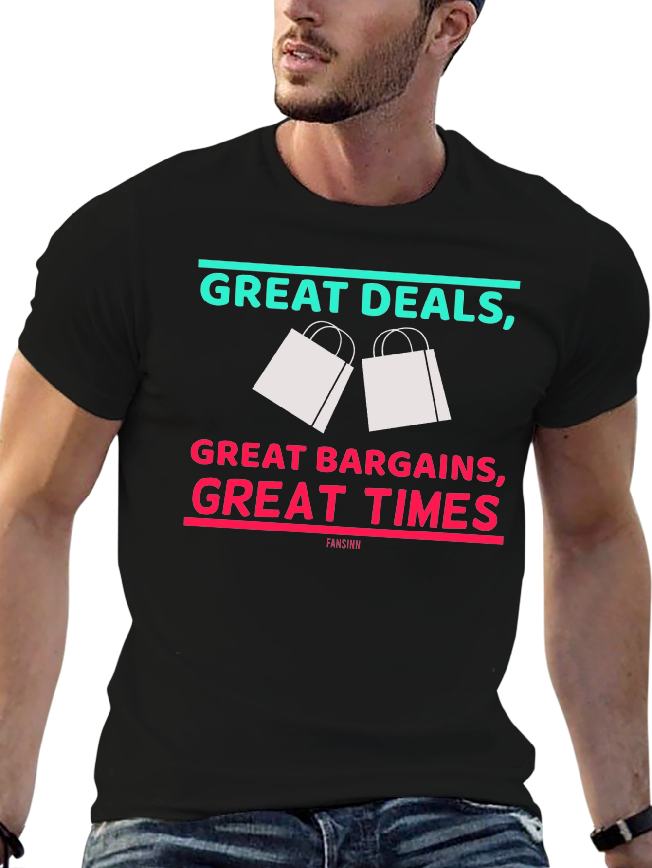 Great Deals Graphic Tee - Bargains & Times
