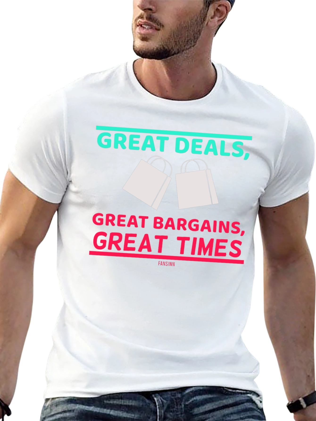 Great Deals Graphic Tee - Bargains & Times